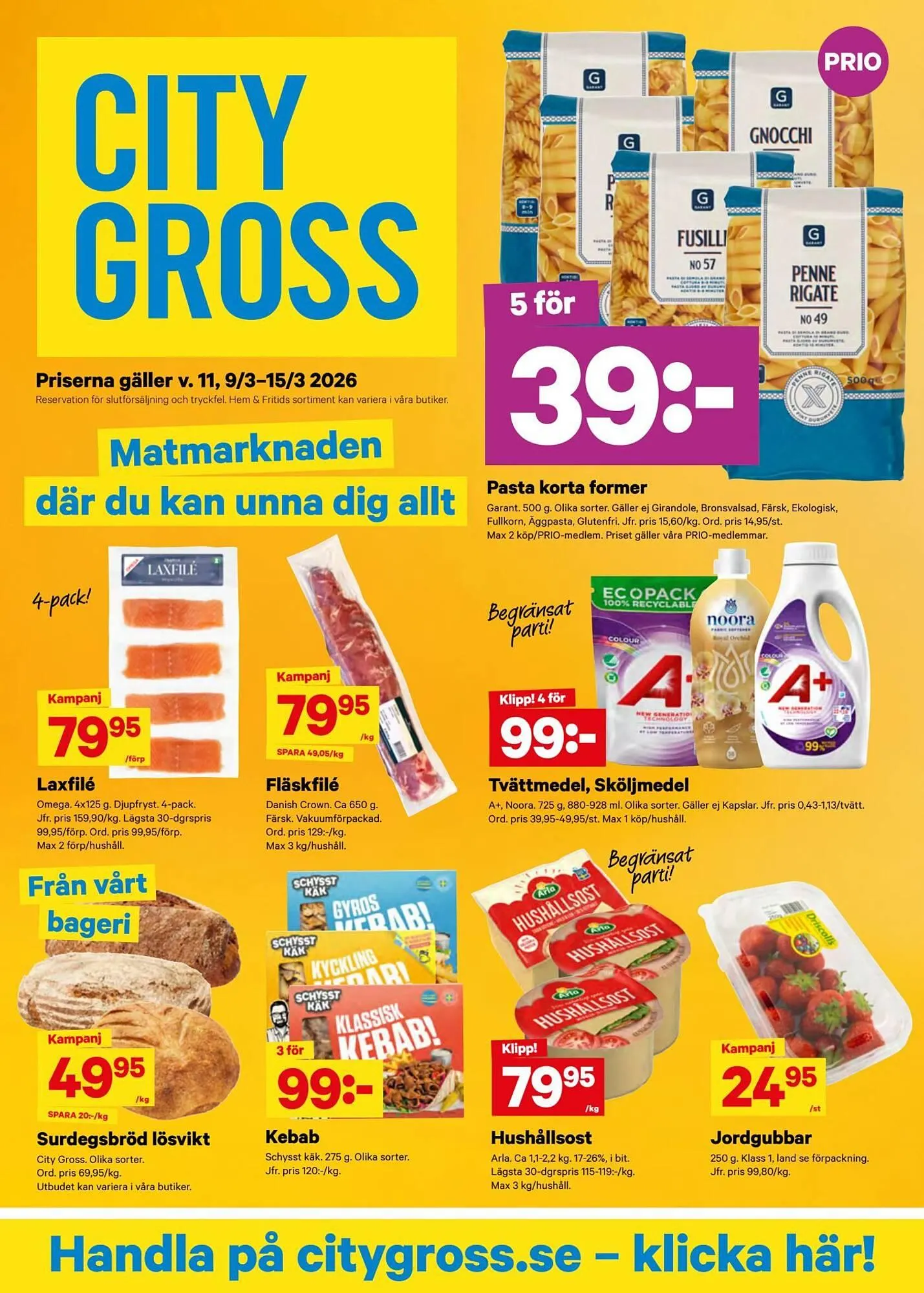 City Gross reklamblad - 1