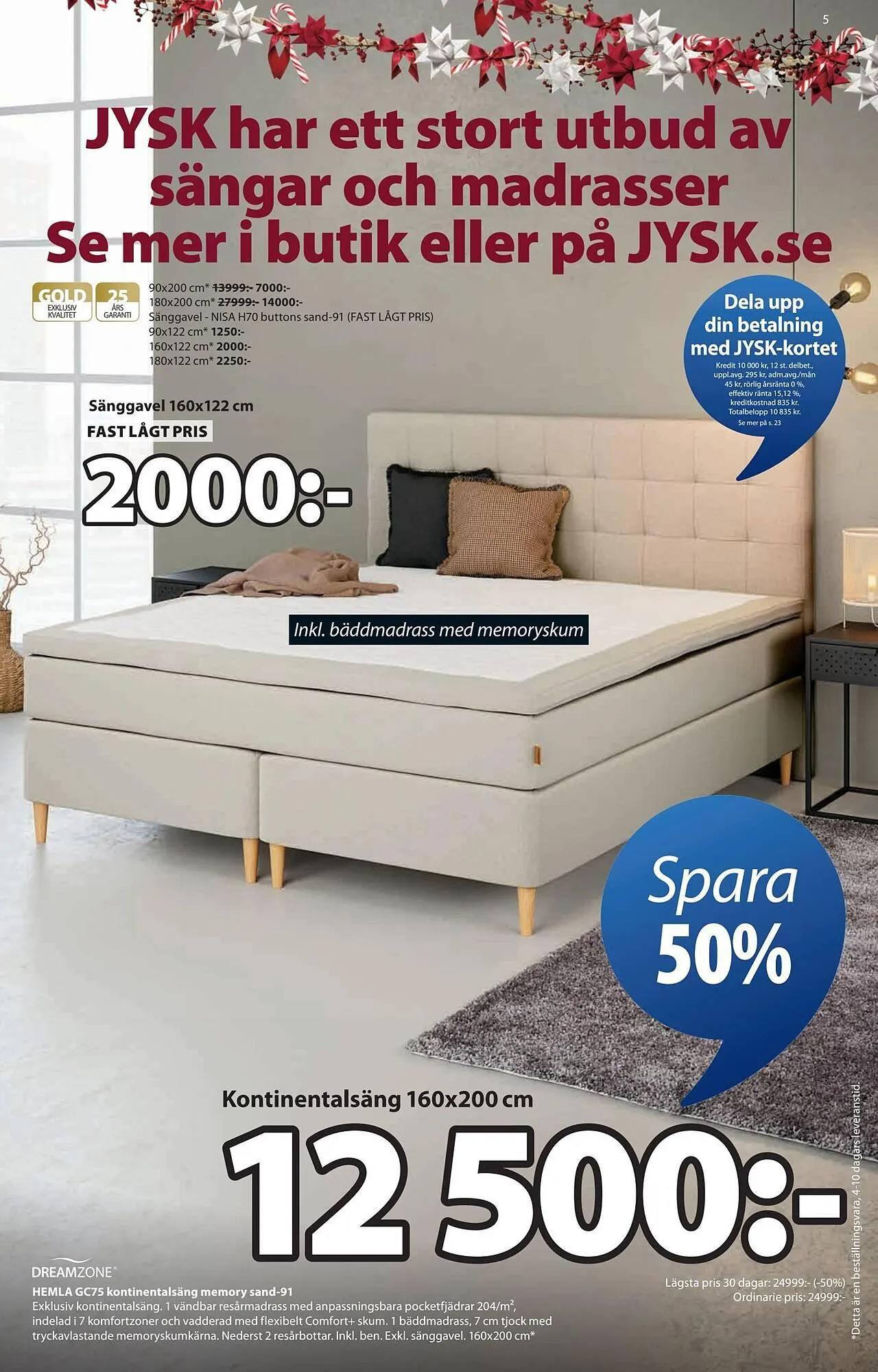 JYSK reklamblad från 20 oktober till 2 november 2025 - Reklamblad sidor 5