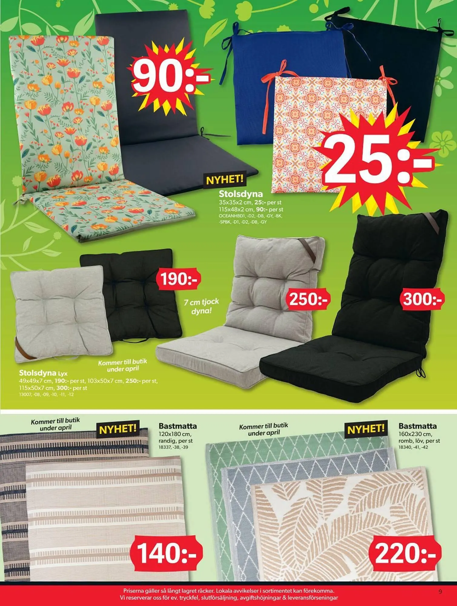 DollarStore reklamblad från 7 april till 30 juni 2025 - Reklamblad sidor 9