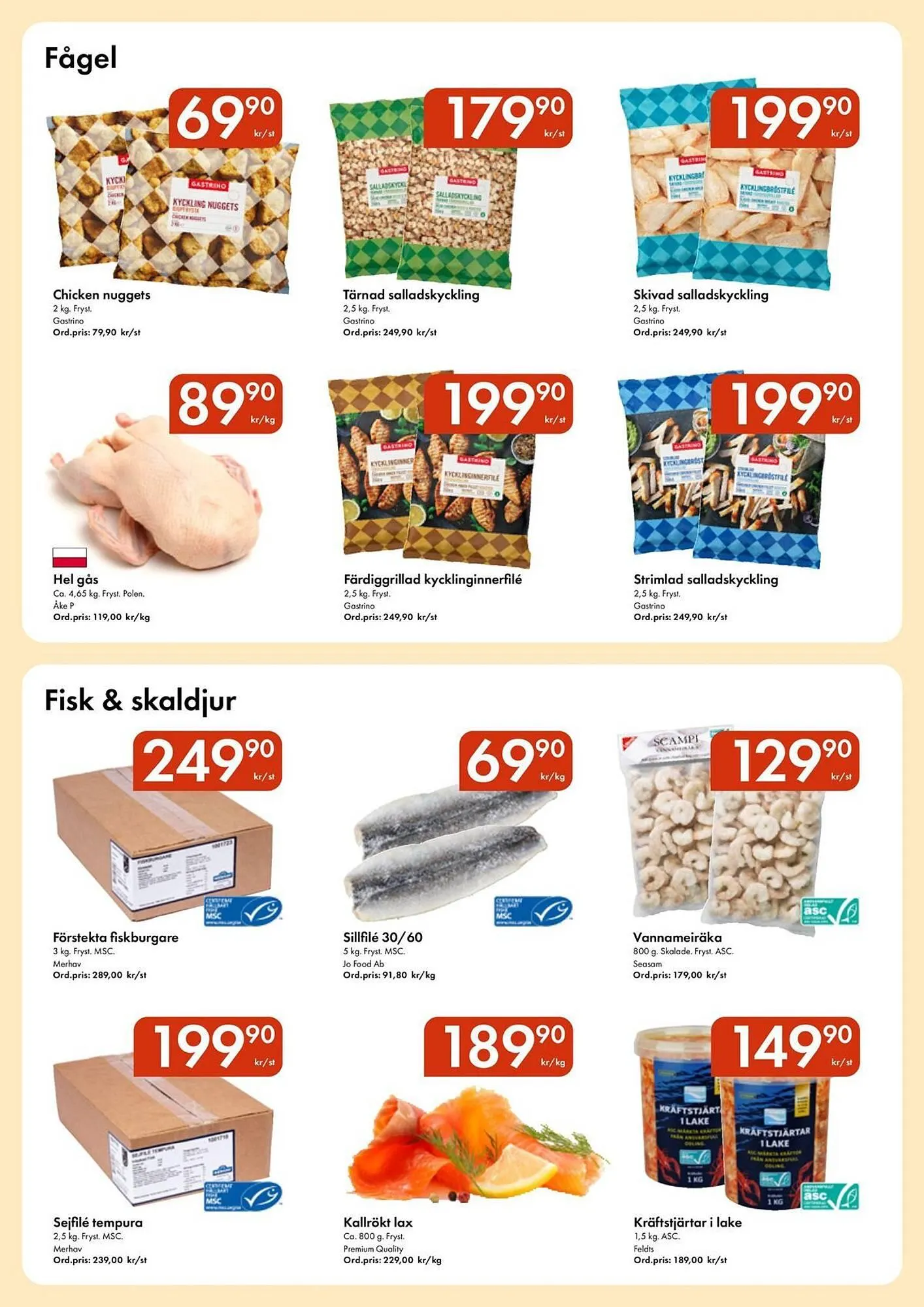 Snabbgross reklamblad från 20 oktober till 2 november 2025 - Reklamblad sidor 5