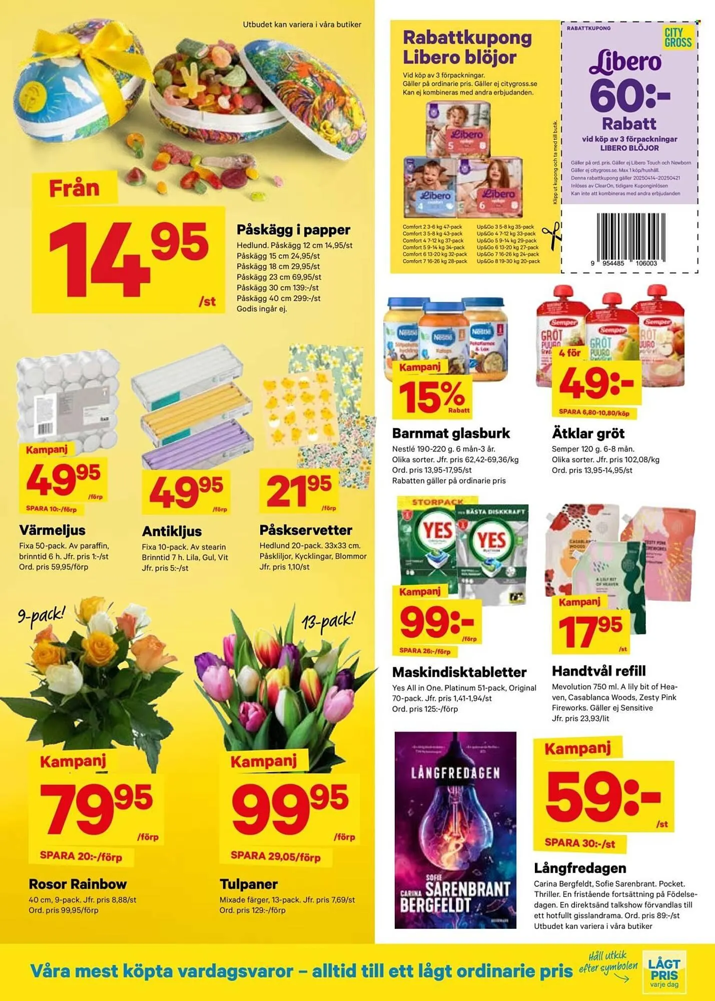 City Gross reklamblad från 14 april till 21 april 2025 - Reklamblad sidor 11