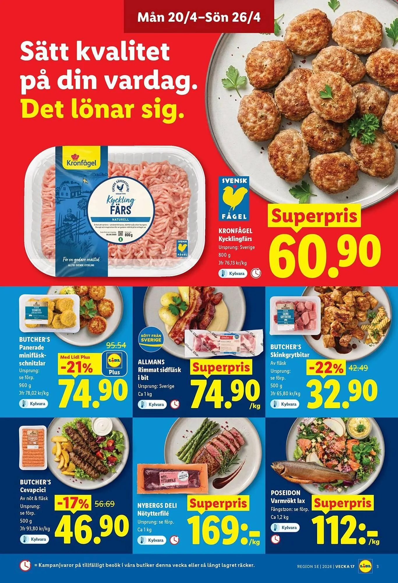 Lidl reklamblad från 20 april till 26 april 2026 - Reklamblad sidor 3