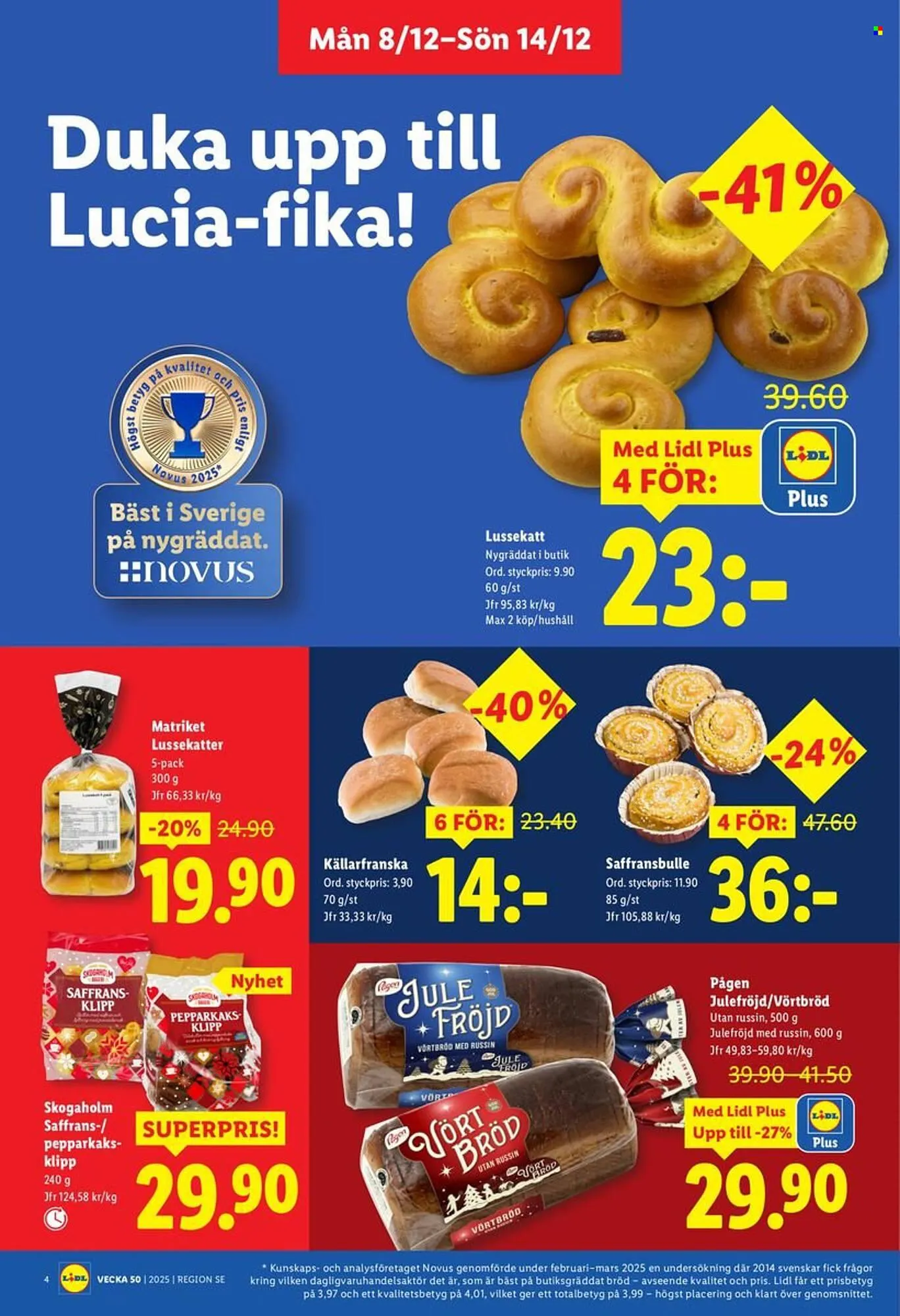 Lidl reklamblad från 8 december till 14 december 2025 - Reklamblad sidor 4