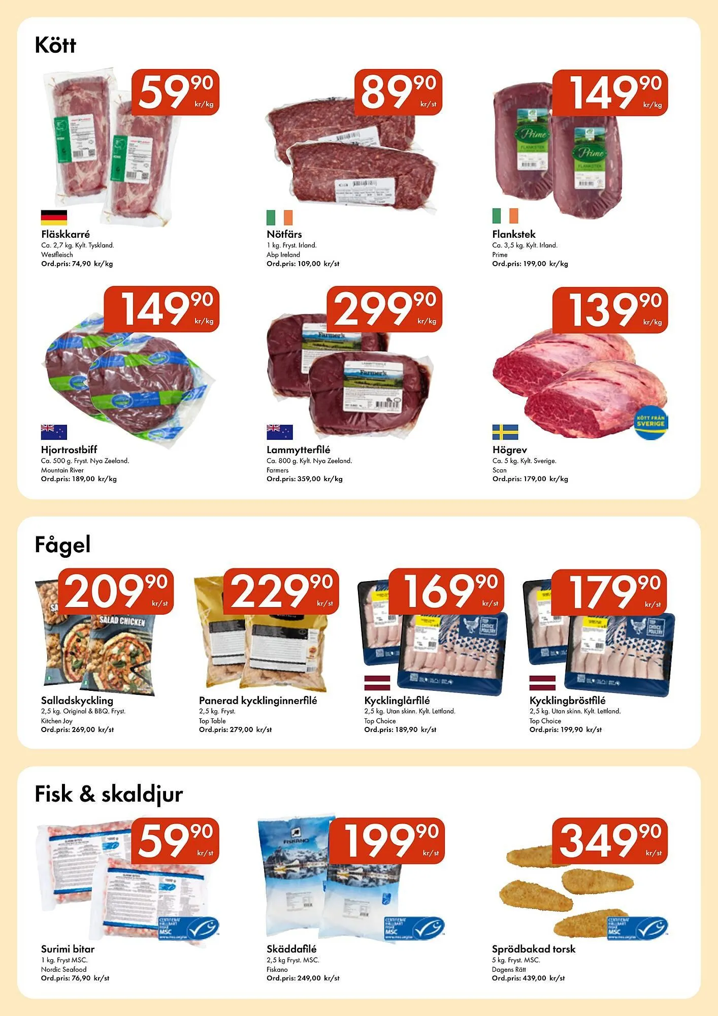 Snabbgross reklamblad från 6 oktober till 19 oktober 2025 - Reklamblad sidor 2