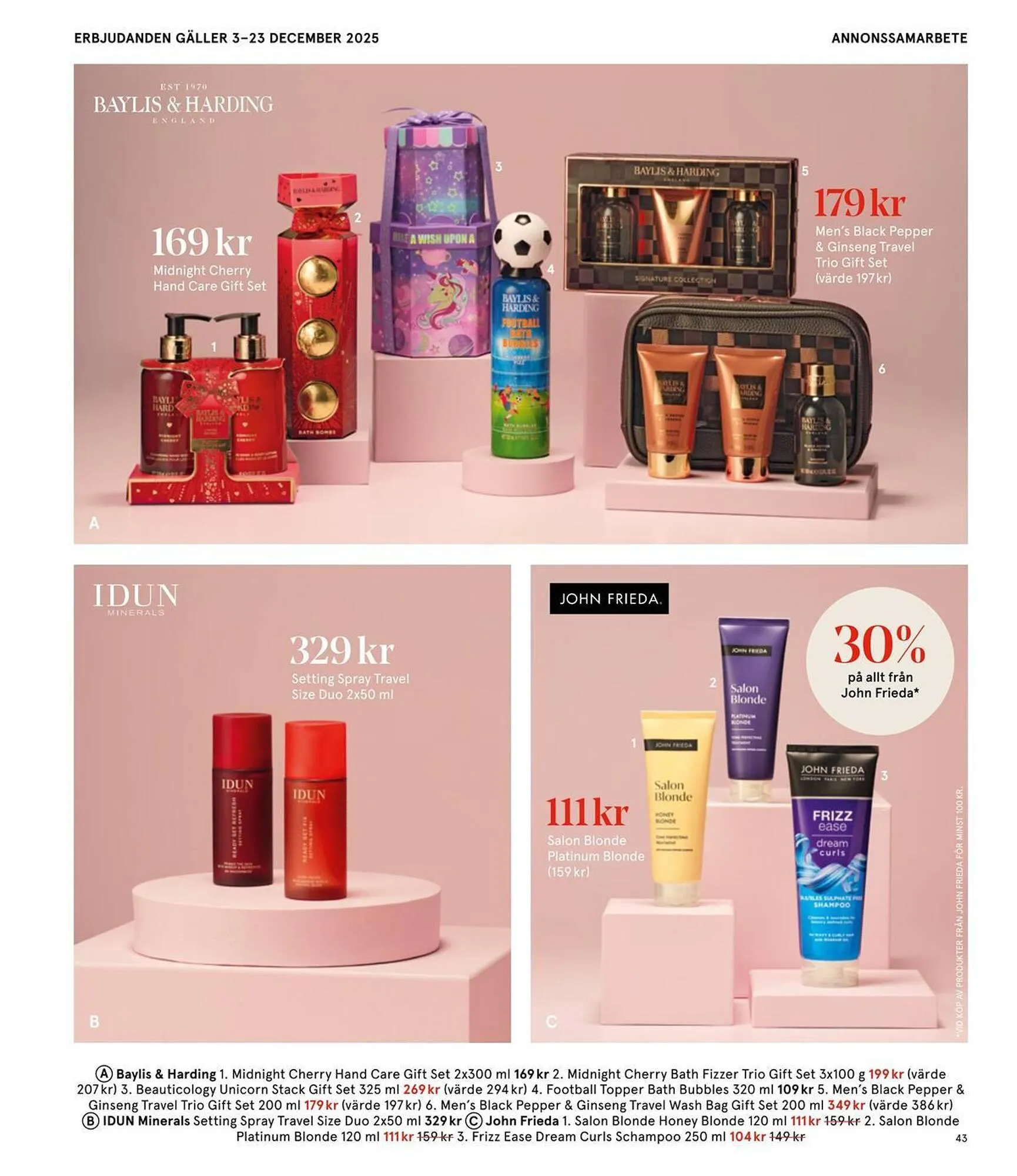 Åhléns reklamblad från 25 november till 11 december 2025 - Reklamblad sidor 43