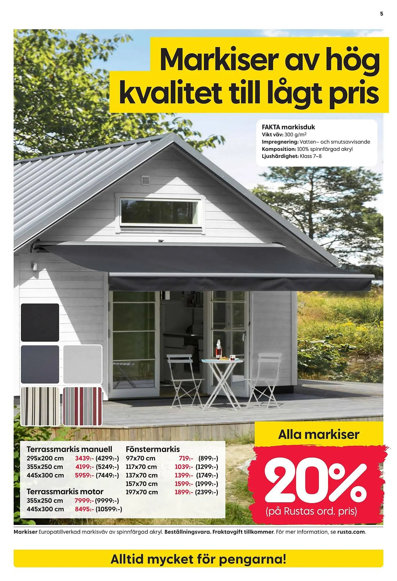 Rusta reklamblad från 5 maj till 10 maj 2025 - Reklamblad sidor 5