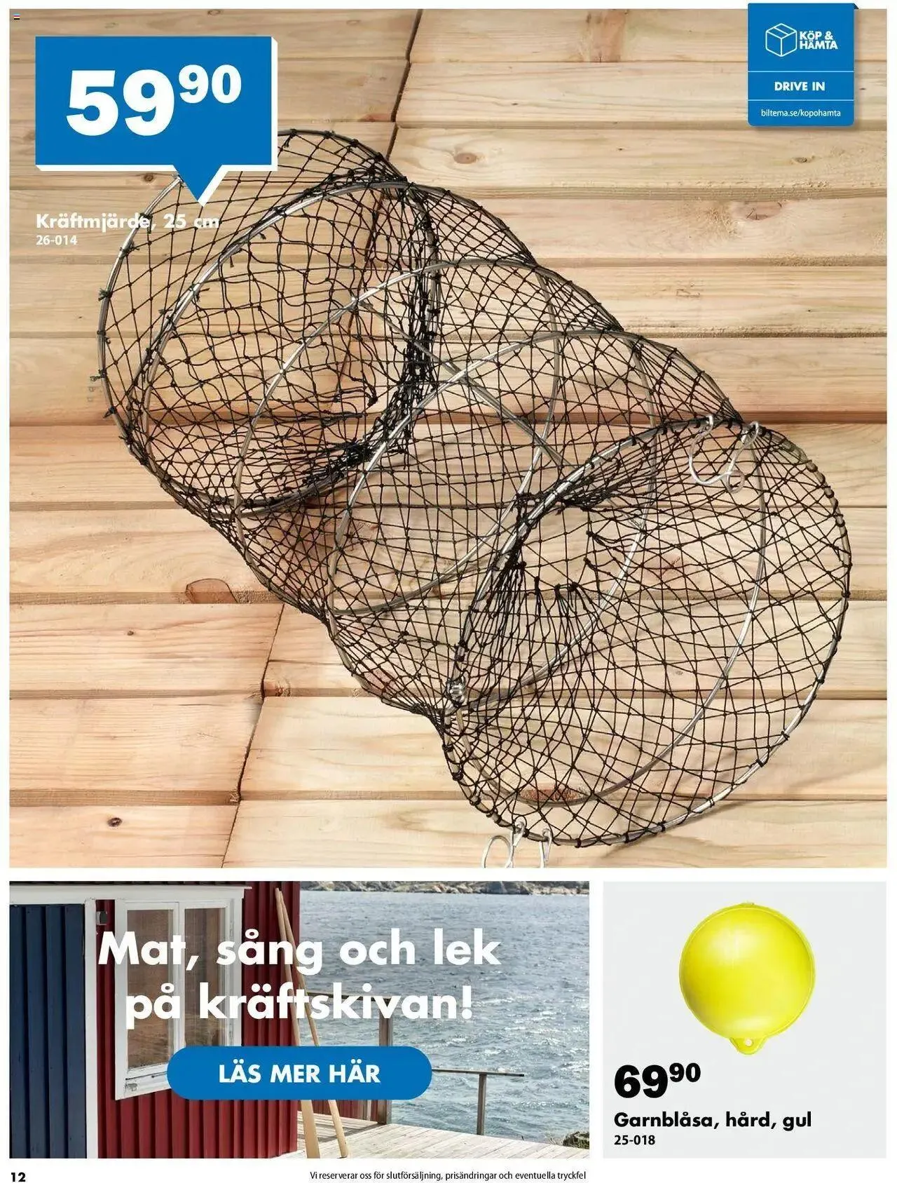 Biltema - erbjudanden från 25 juli till 31 december 2024 - Reklamblad sidor 12
