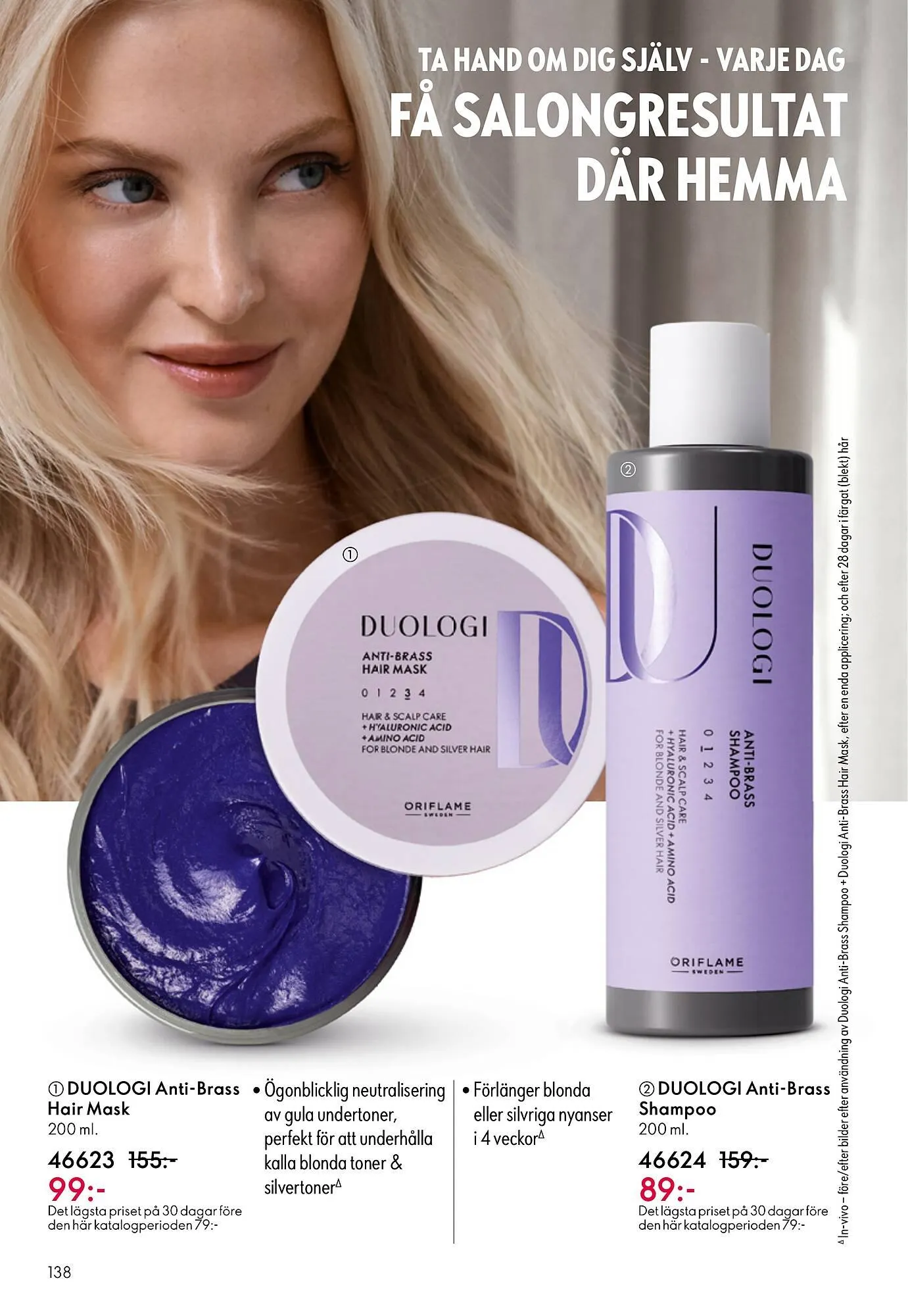 Oriflame reklamblad från 14 september till 7 oktober 2025 - Reklamblad sidor 138