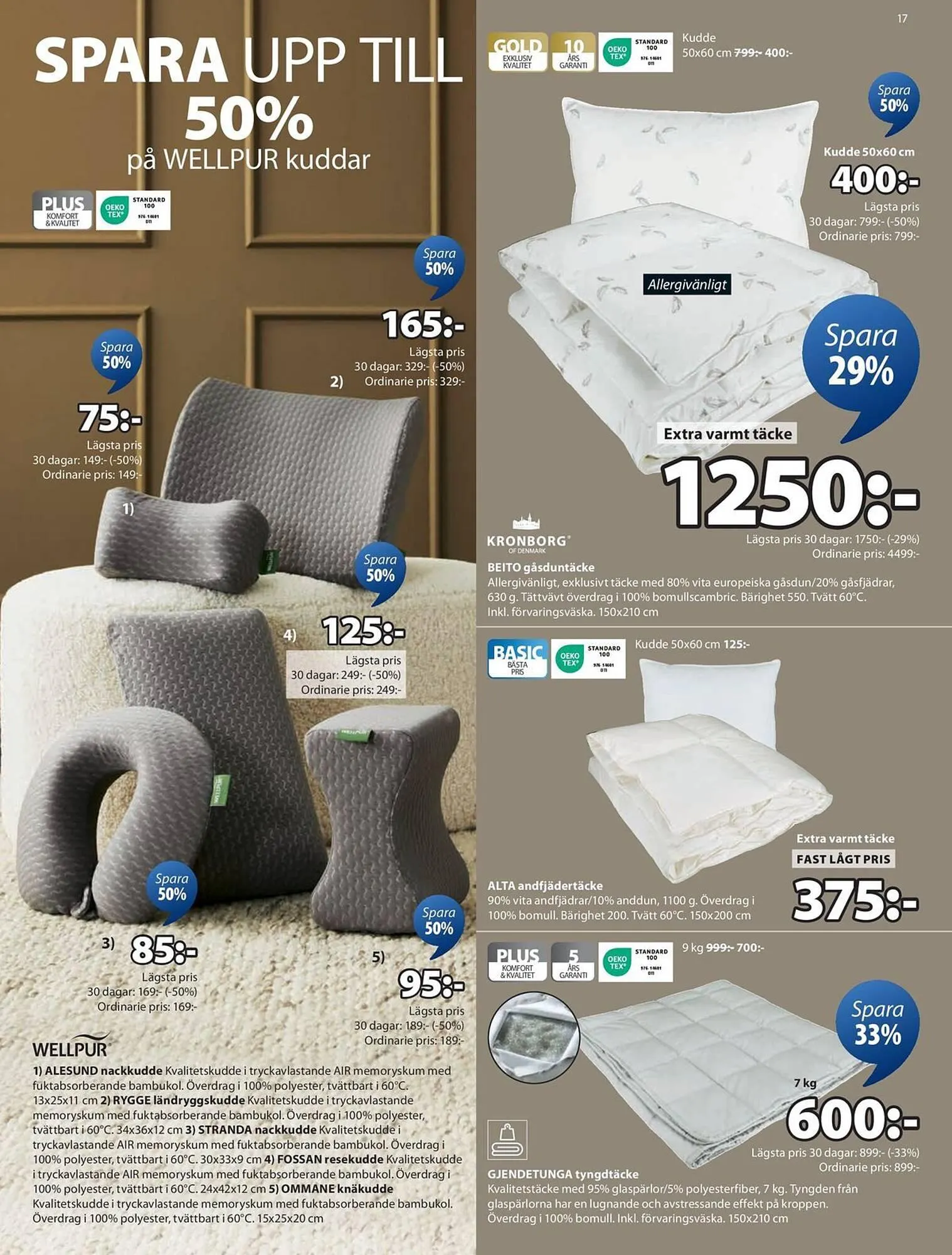 JYSK reklamblad från 9 september till 15 september 2025 - Reklamblad sidor 18