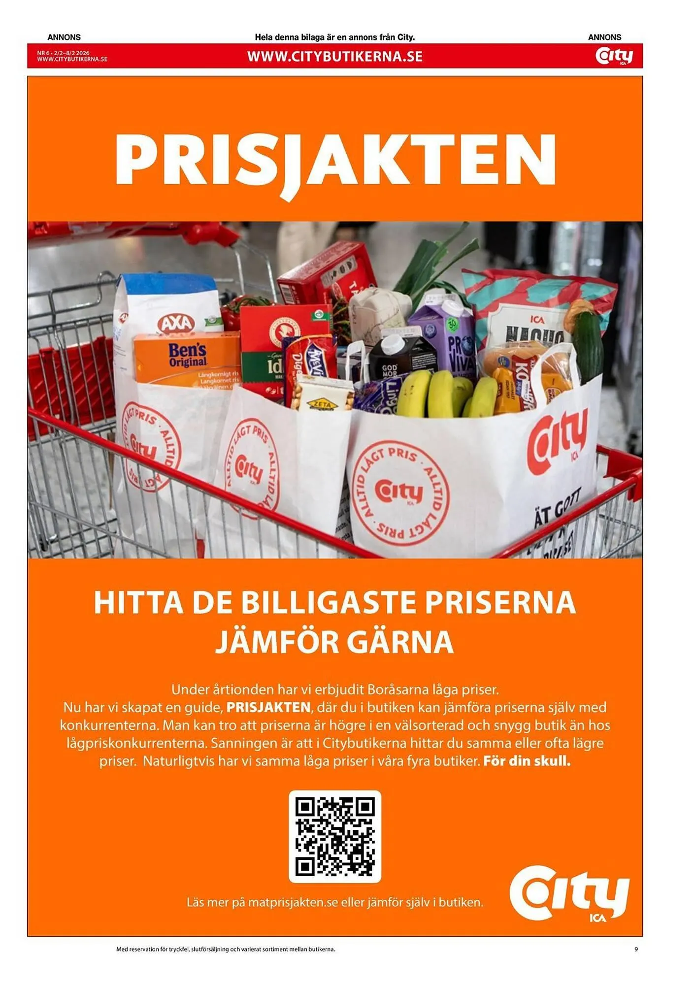 ICA Kvantum reklamblad från 2 februari till 8 februari 2026 - Reklamblad sidor 9