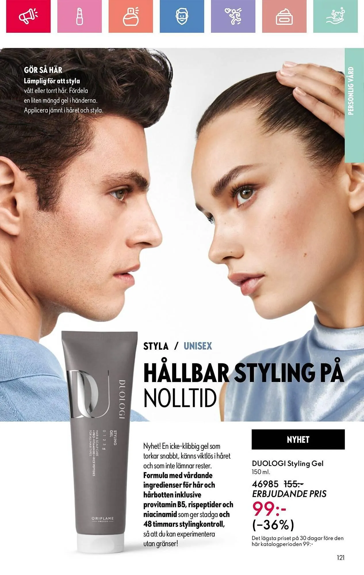 Oriflame reklamblad från 24 augusti till 13 september 2025 - Reklamblad sidor 121