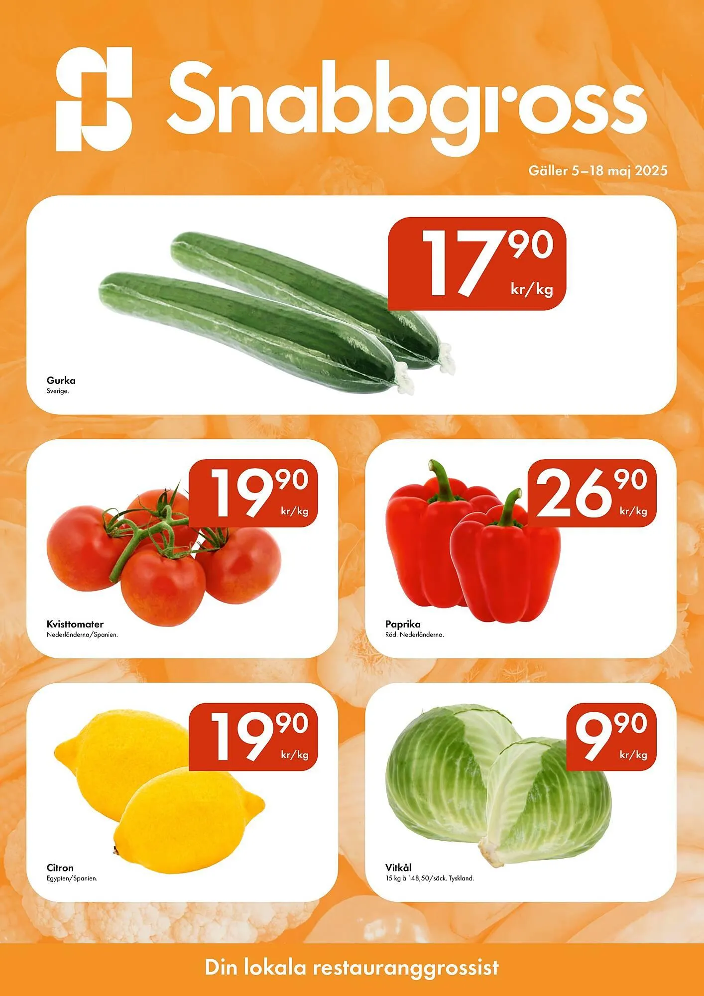 Snabbgross reklamblad - 1