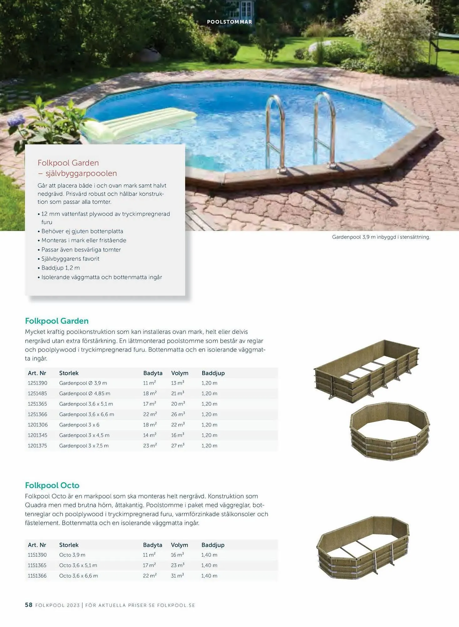 Folkpool reklamblad från 1 maj till 31 juli 2023 - Reklamblad sidor 58