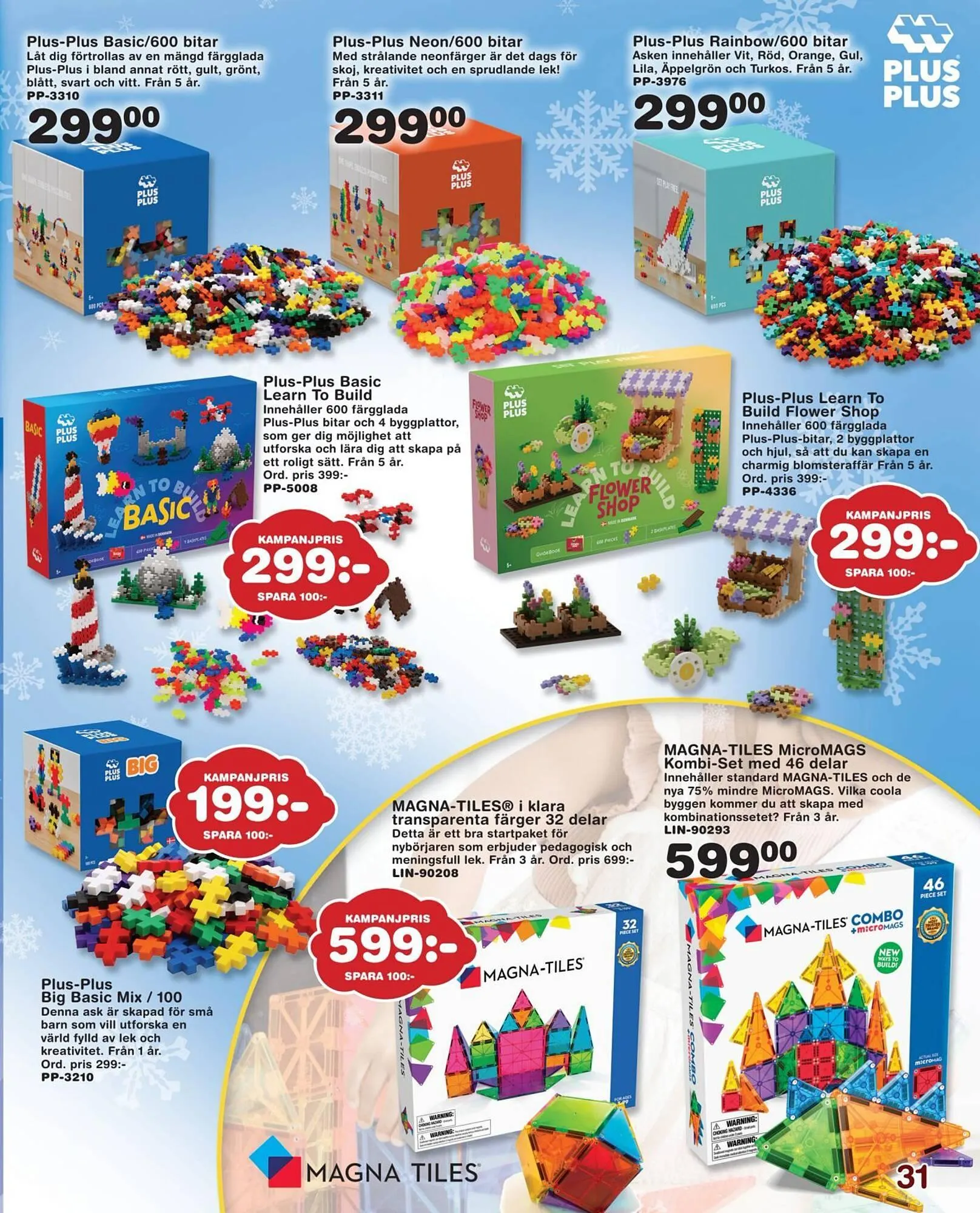 Lekextra reklamblad från 7 november till 31 december 2025 - Reklamblad sidor 31