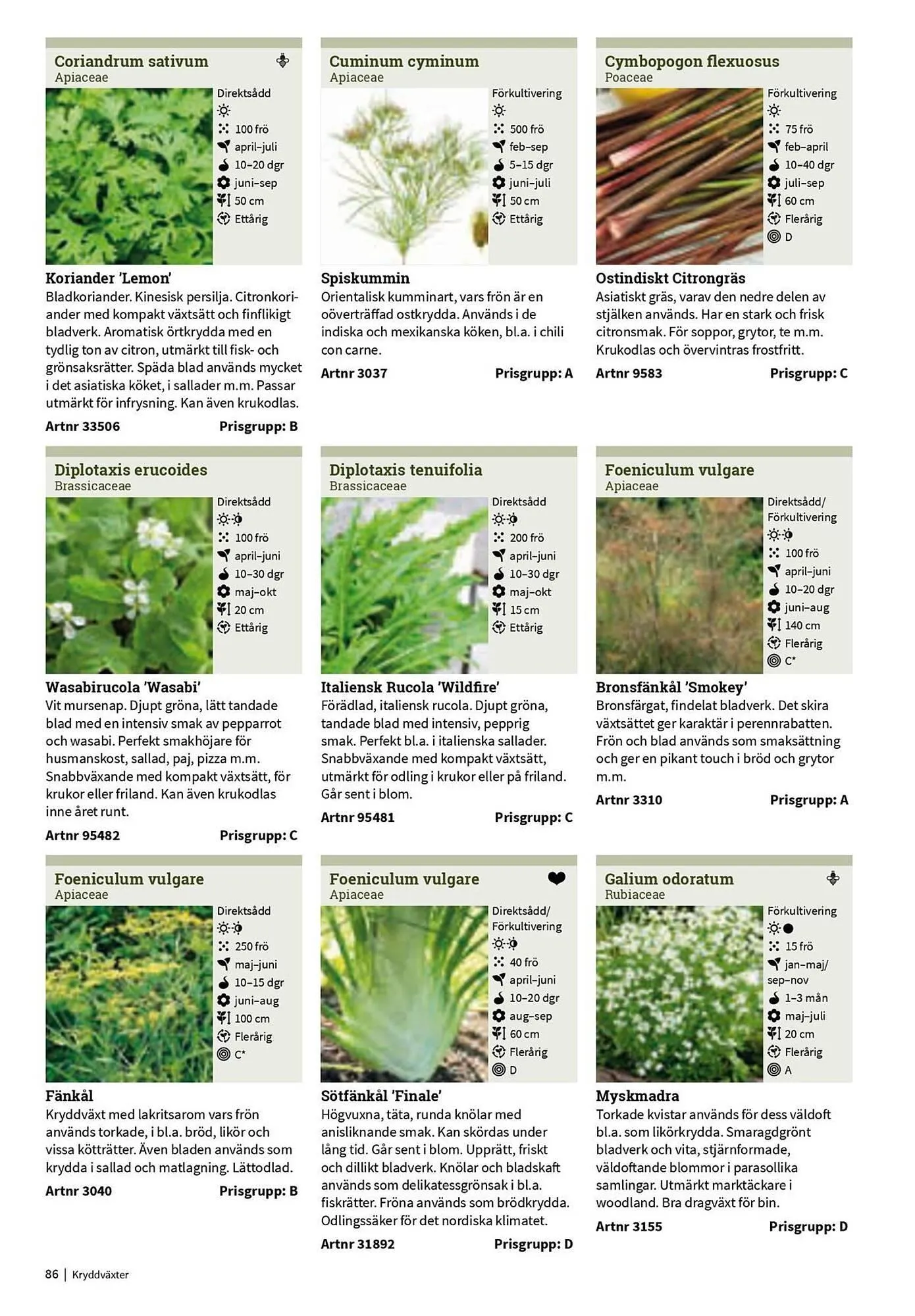 Granngården kampanjblad från 11 september till 31 december 2025 - Reklamblad sidor 86