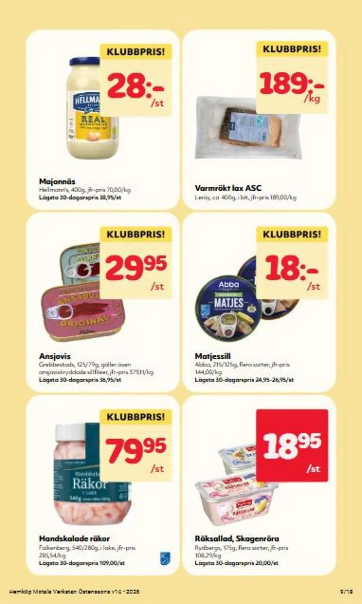 Hemköp reklamblad från 30 mars till 5 april 2026 - Reklamblad sidor 9