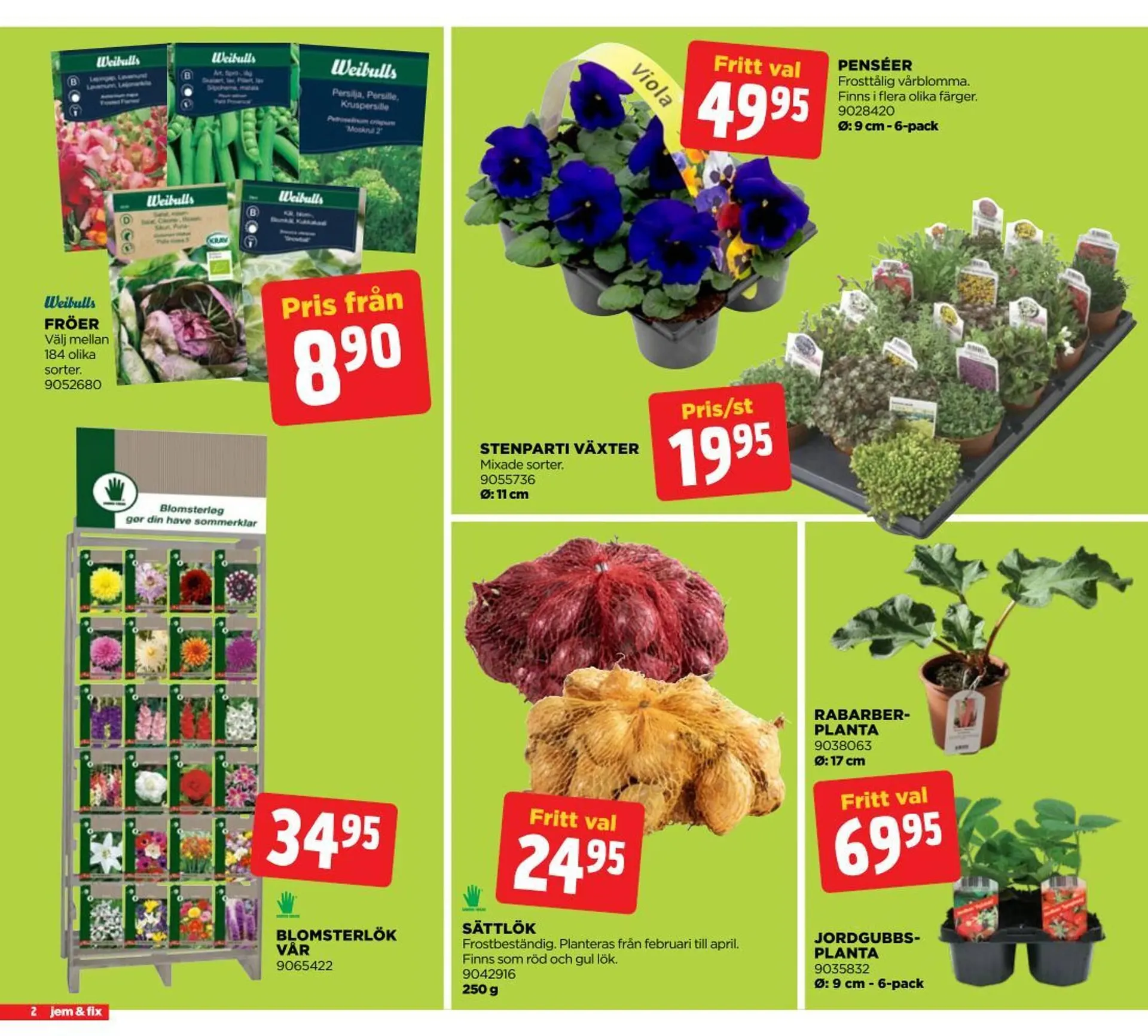Jem&Fix reklamblad från 24 mars till 6 april 2025 - Reklamblad sidor 2