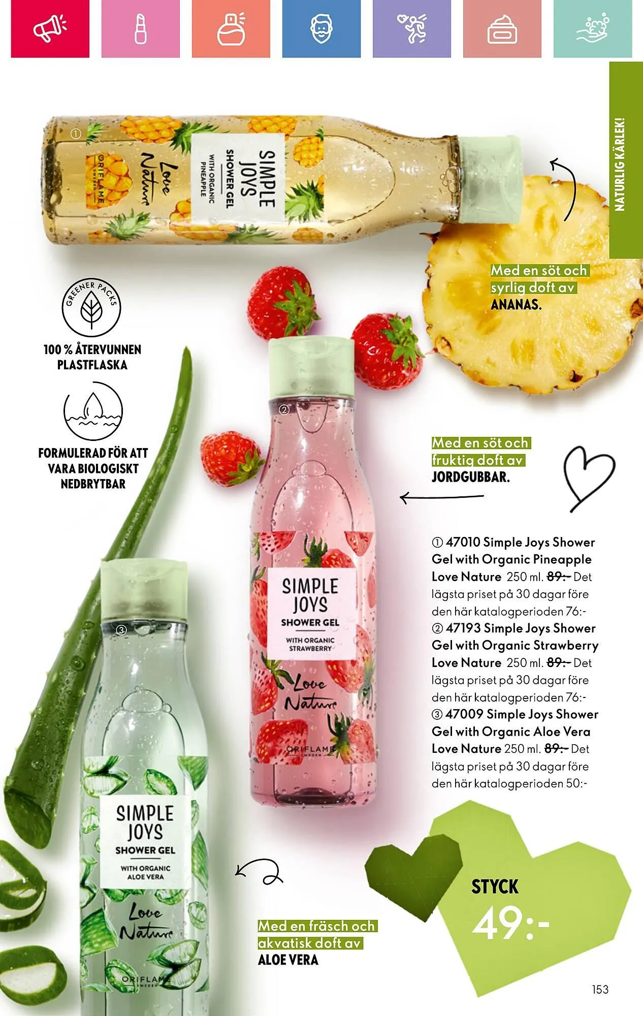 Oriflame reklamblad från 26 januari till 15 februari 2025 - Reklamblad sidor 153