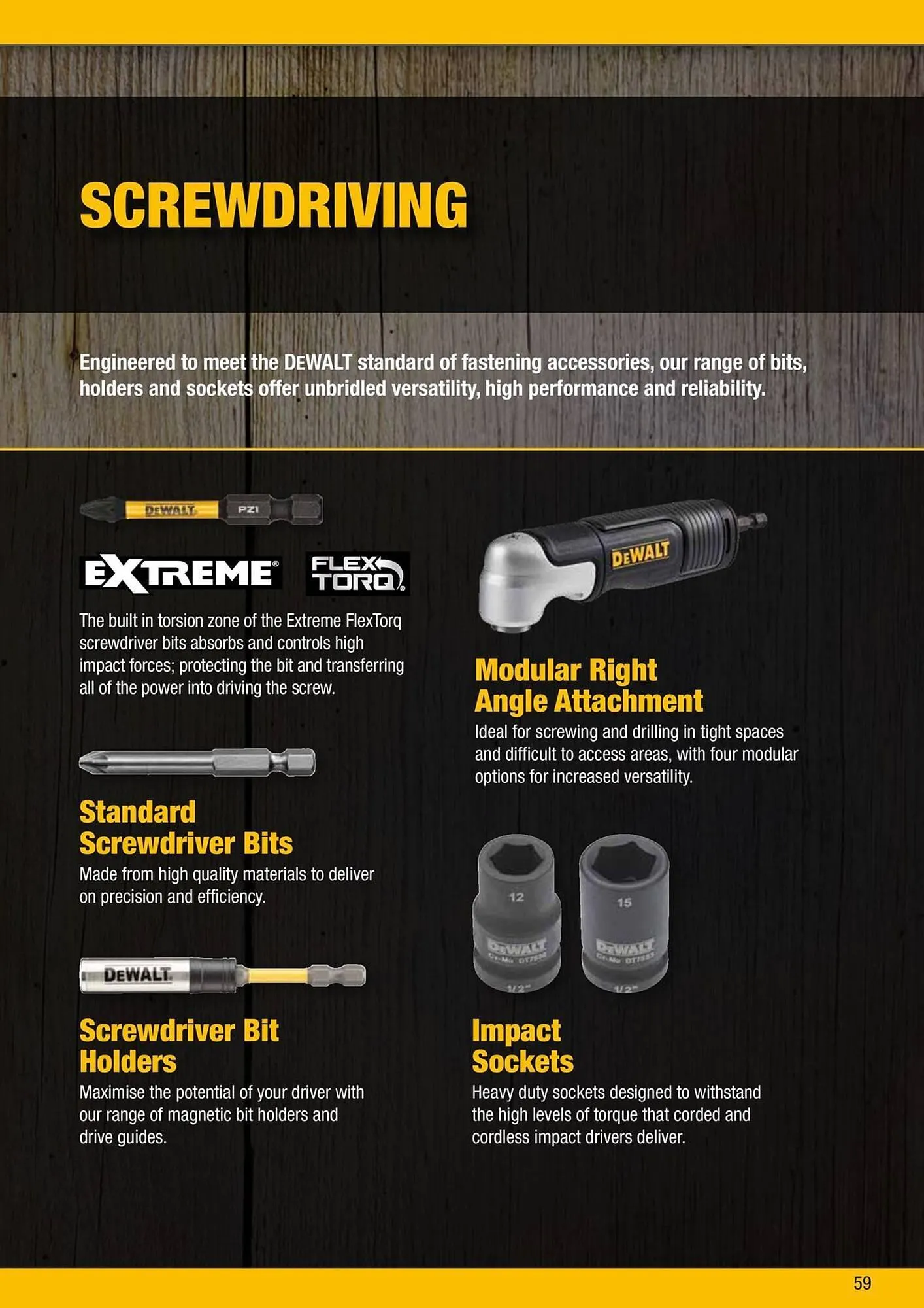 Dewalt reklamblad från 9 oktober till 18 oktober 2025 - Reklamblad sidor 59