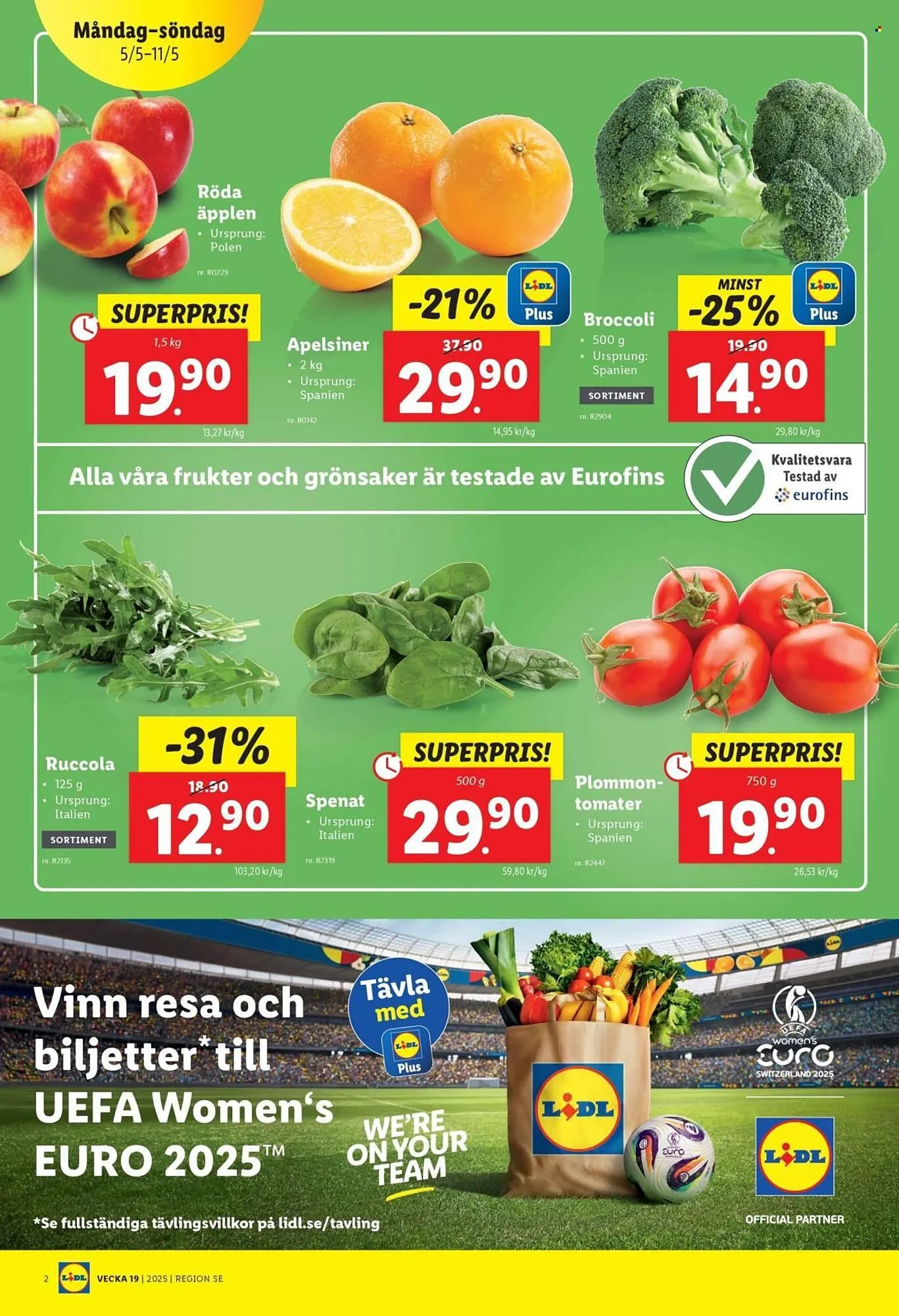 Lidl reklamblad från 5 maj till 11 maj 2025 - Reklamblad sidor 2