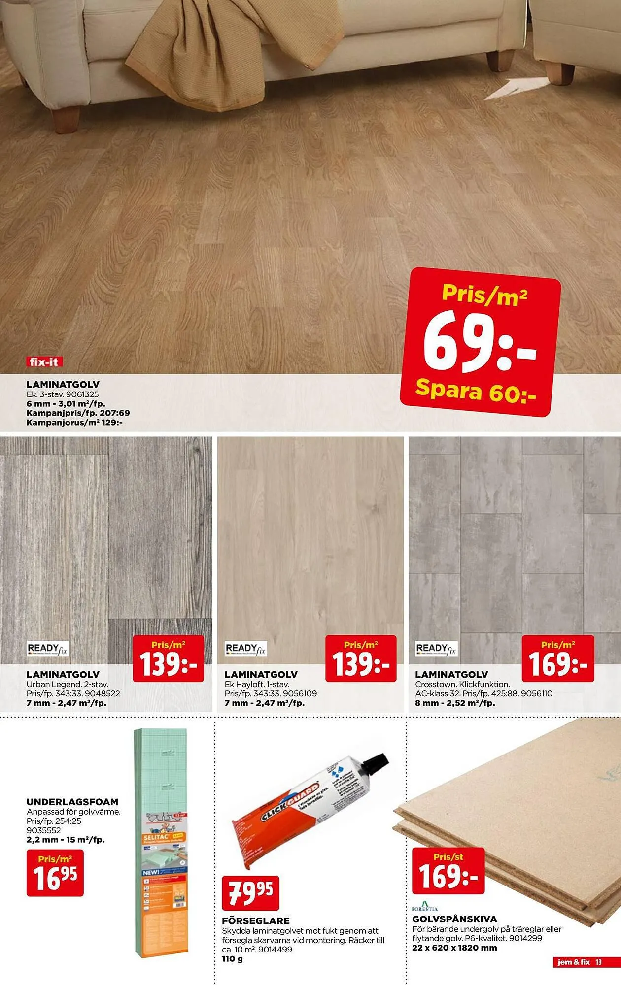 Jem&Fix reklamblad från 23 juli till 30 juli 2023 - Reklamblad sidor 13