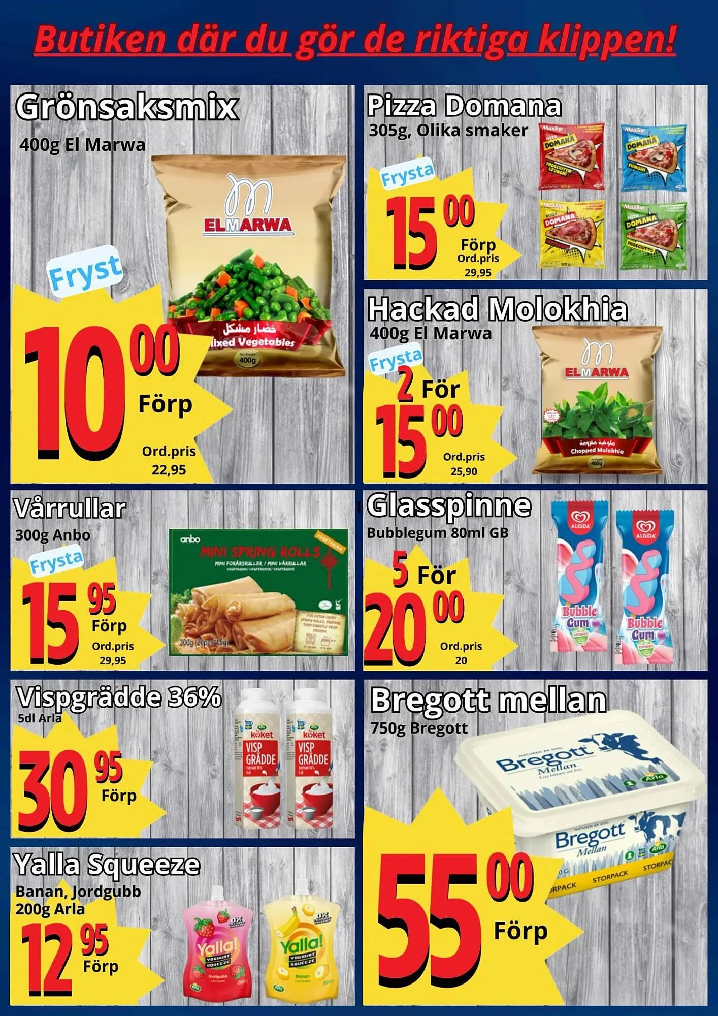Supergrossen reklamblad från 27 oktober till 2 november 2025 - Reklamblad sidor 8