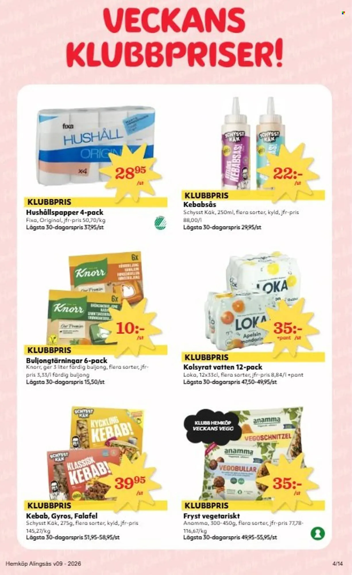 Hemköp reklamblad från 23 februari till 1 mars 2026 - Reklamblad sidor 4