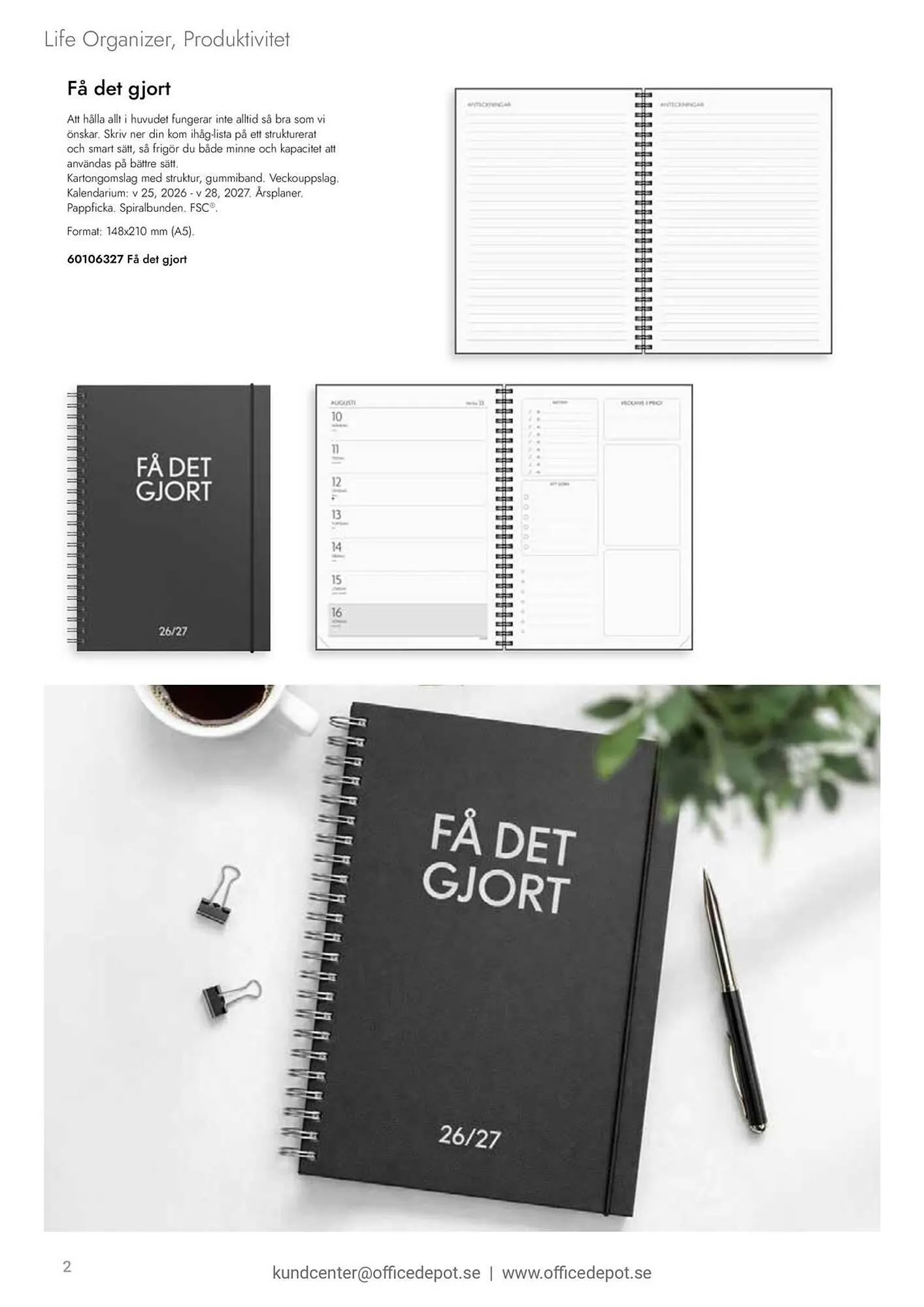 Office Depot reklamblad från 1 augusti till 31 juli 2027 - Reklamblad sidor 2