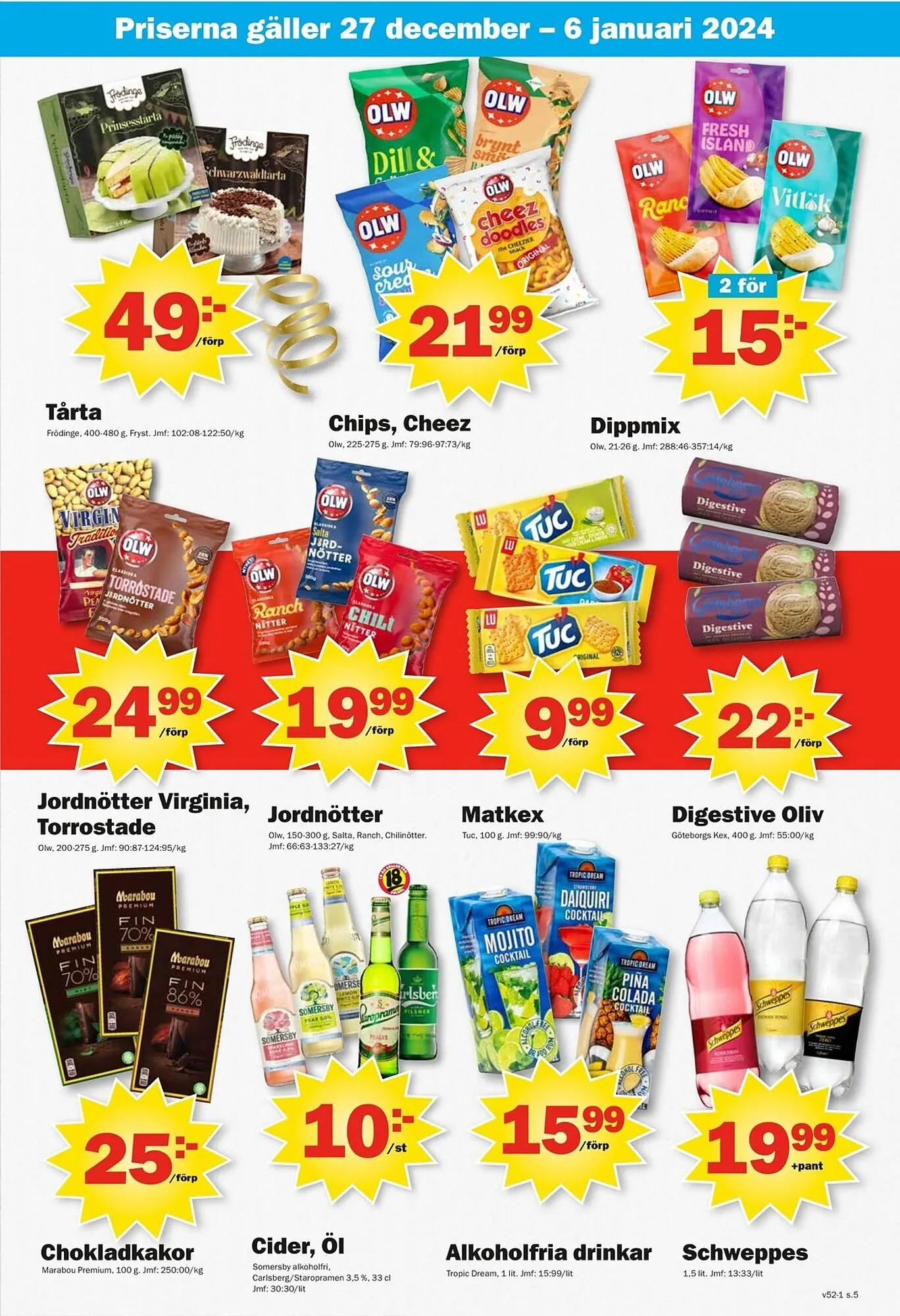 Pekås reklamblad från 22 december till 28 december 2025 - Reklamblad sidor 5