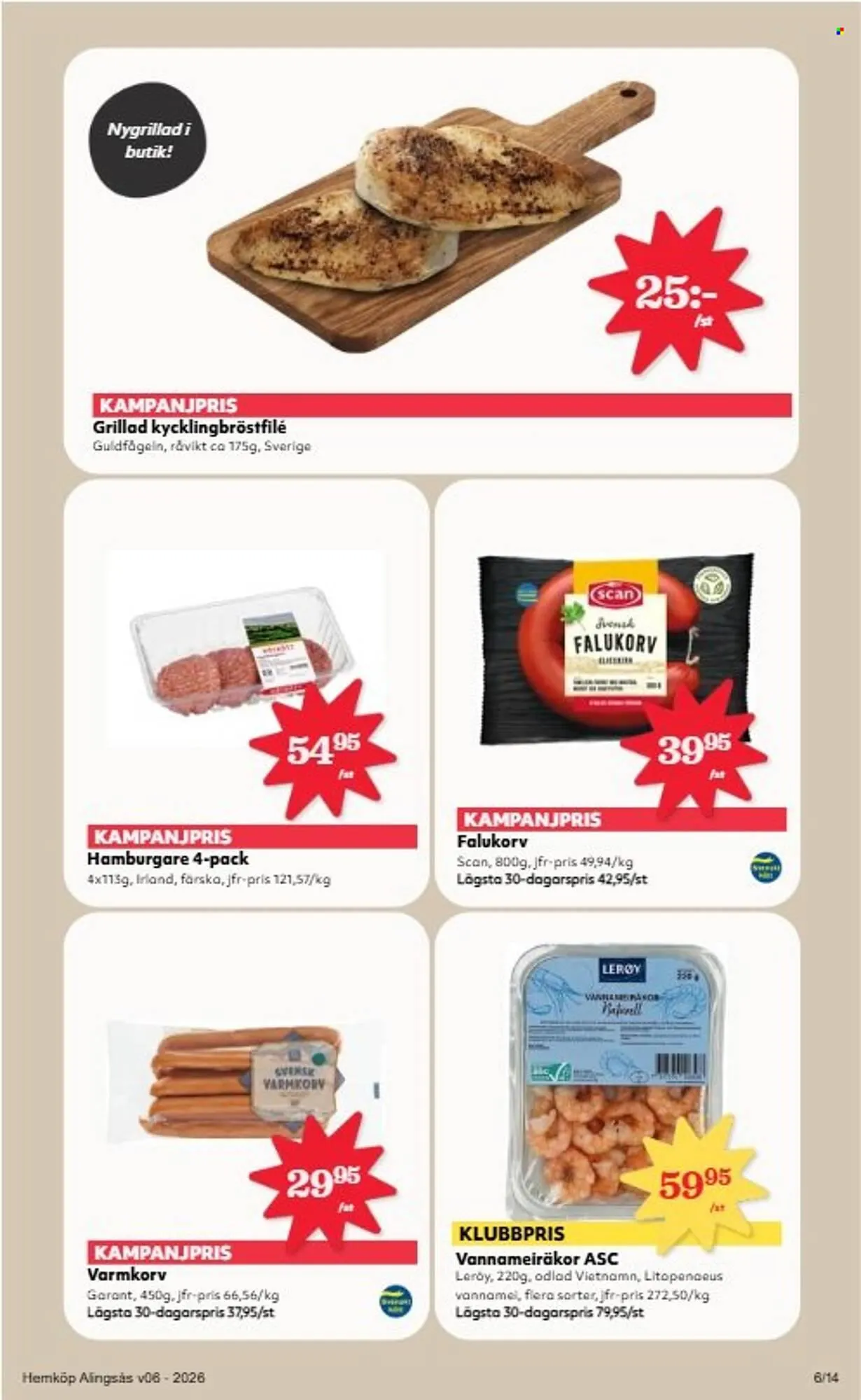 Hemköp reklamblad från 2 februari till 8 februari 2026 - Reklamblad sidor 6