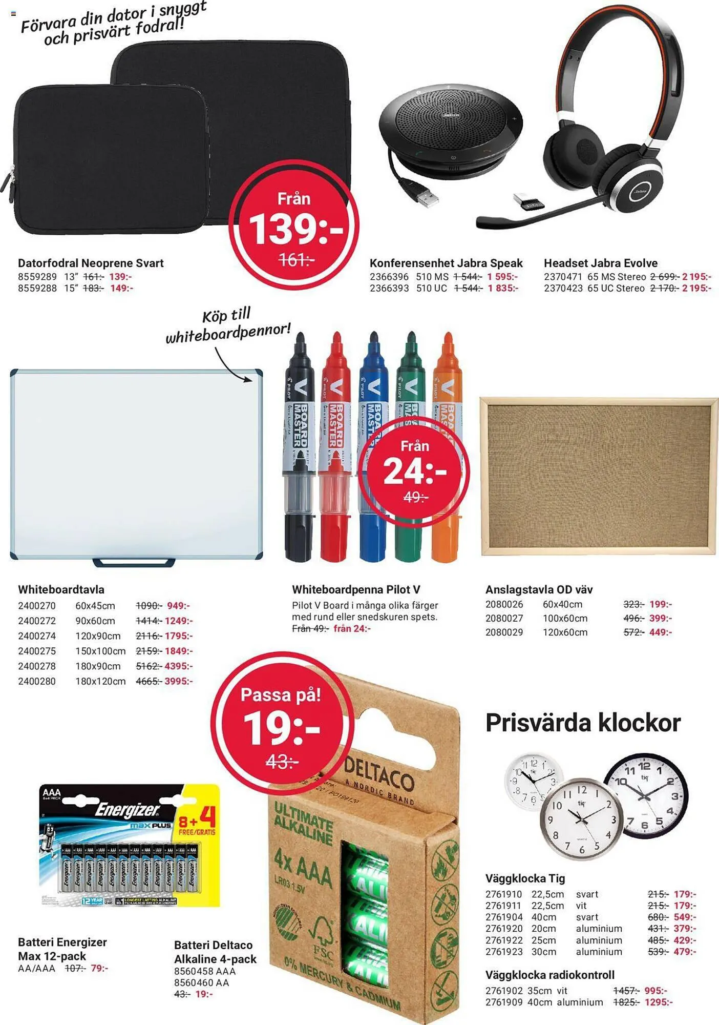 Office Depot reklamblad från 1 augusti till 31 augusti 2023 - Reklamblad sidor 6