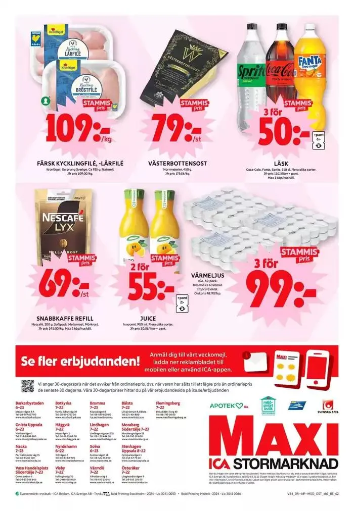 Nya erbjudanden att upptäcka från 26 oktober till 9 november 2024 - Reklamblad sidor 5
