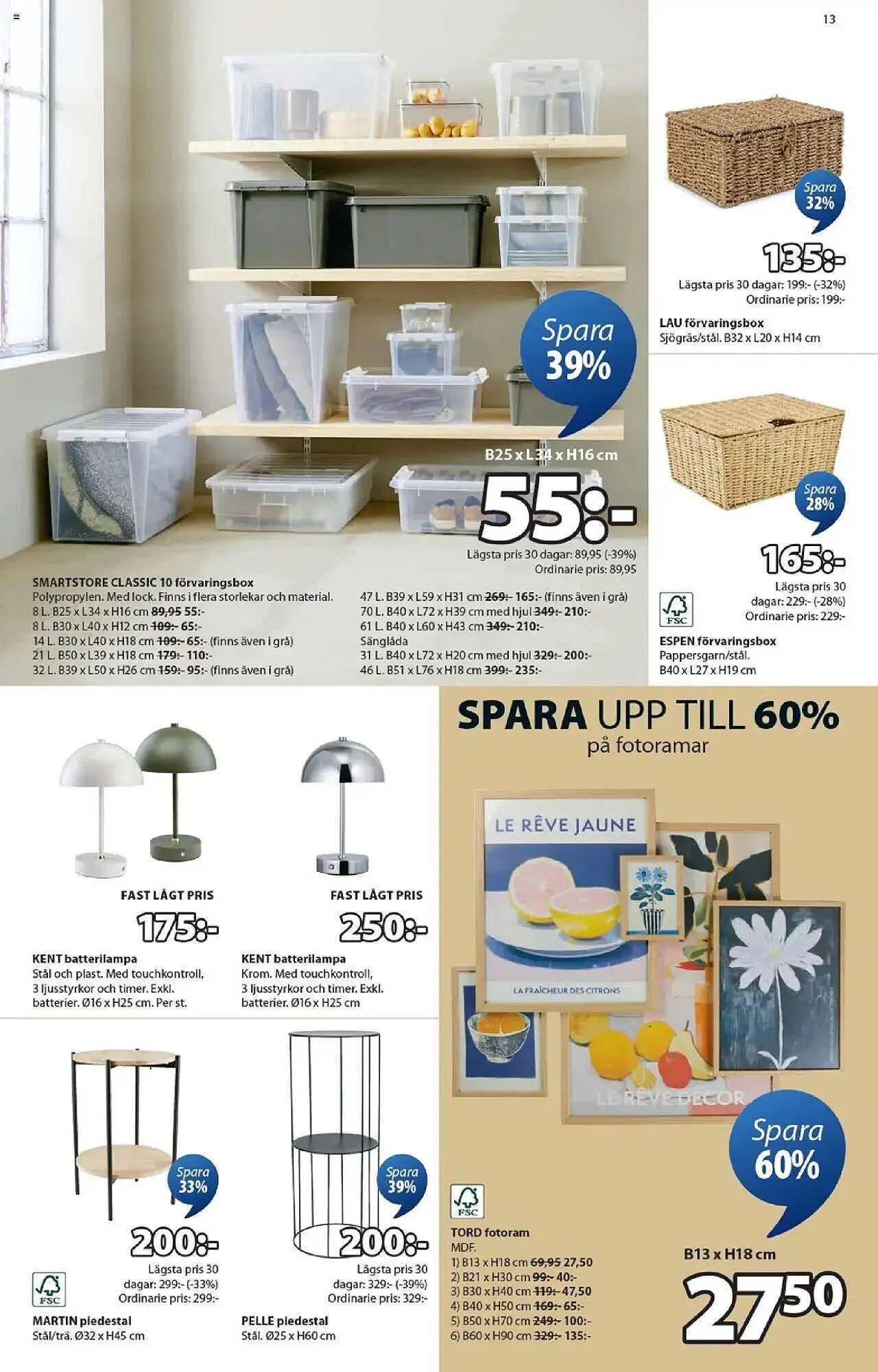 JYSK reklamblad från 6 oktober till 19 oktober 2025 - Reklamblad sidor 13