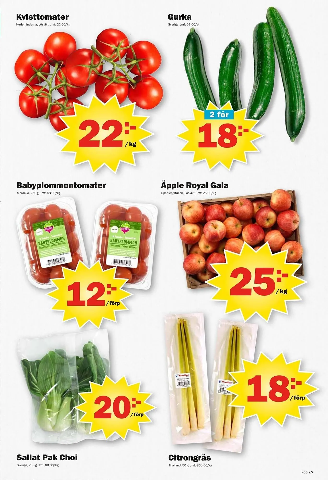 Pekås reklamblad från 25 augusti till 31 augusti 2025 - Reklamblad sidor 5