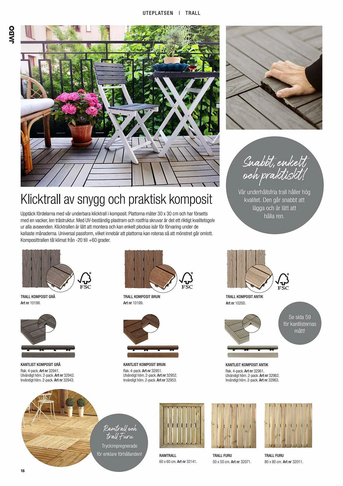 Bygghemma reklamblad från 14 juni till 31 juli 2023 - Reklamblad sidor 16