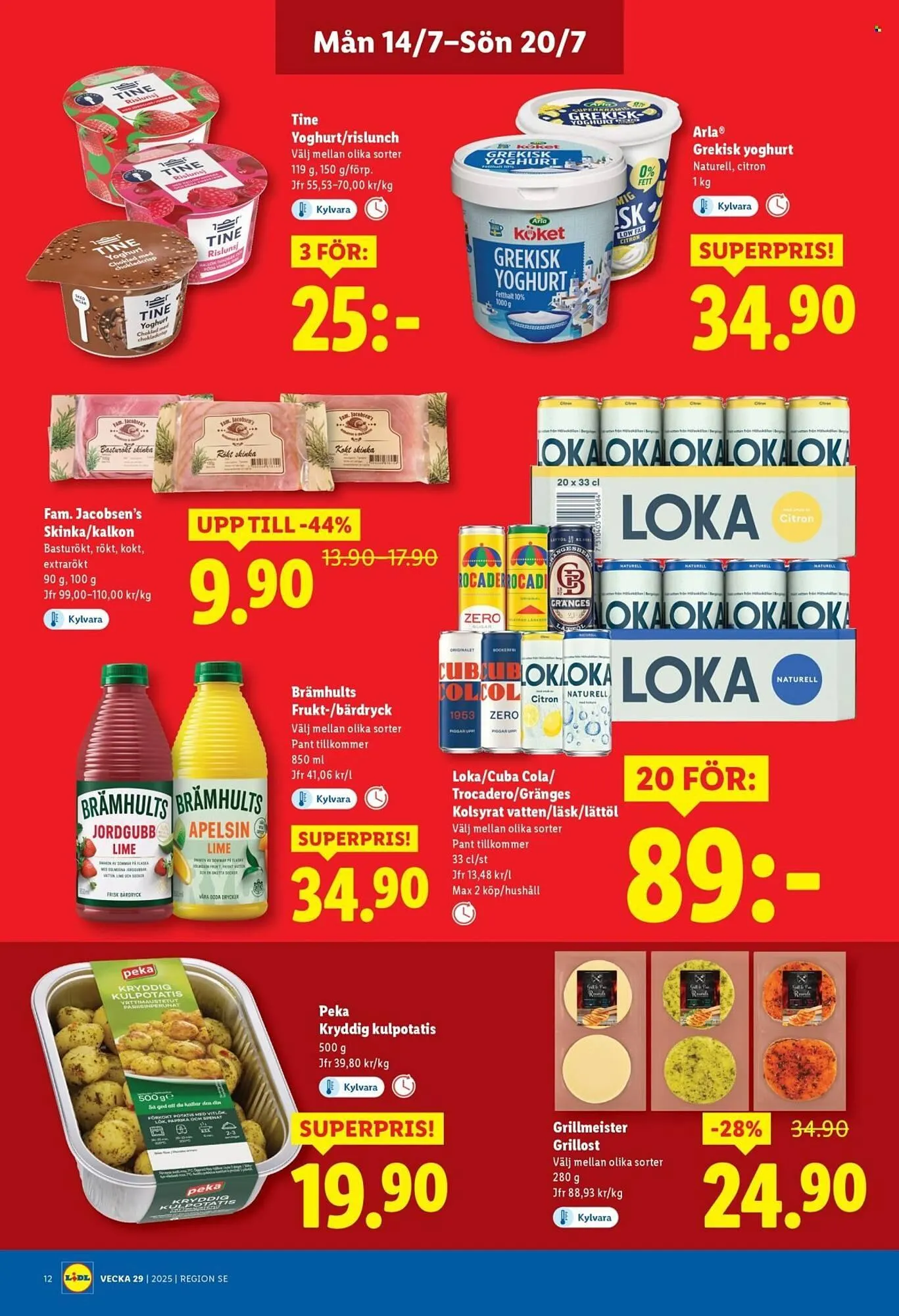Lidl reklamblad från 14 juli till 20 juli 2025 - Reklamblad sidor 12