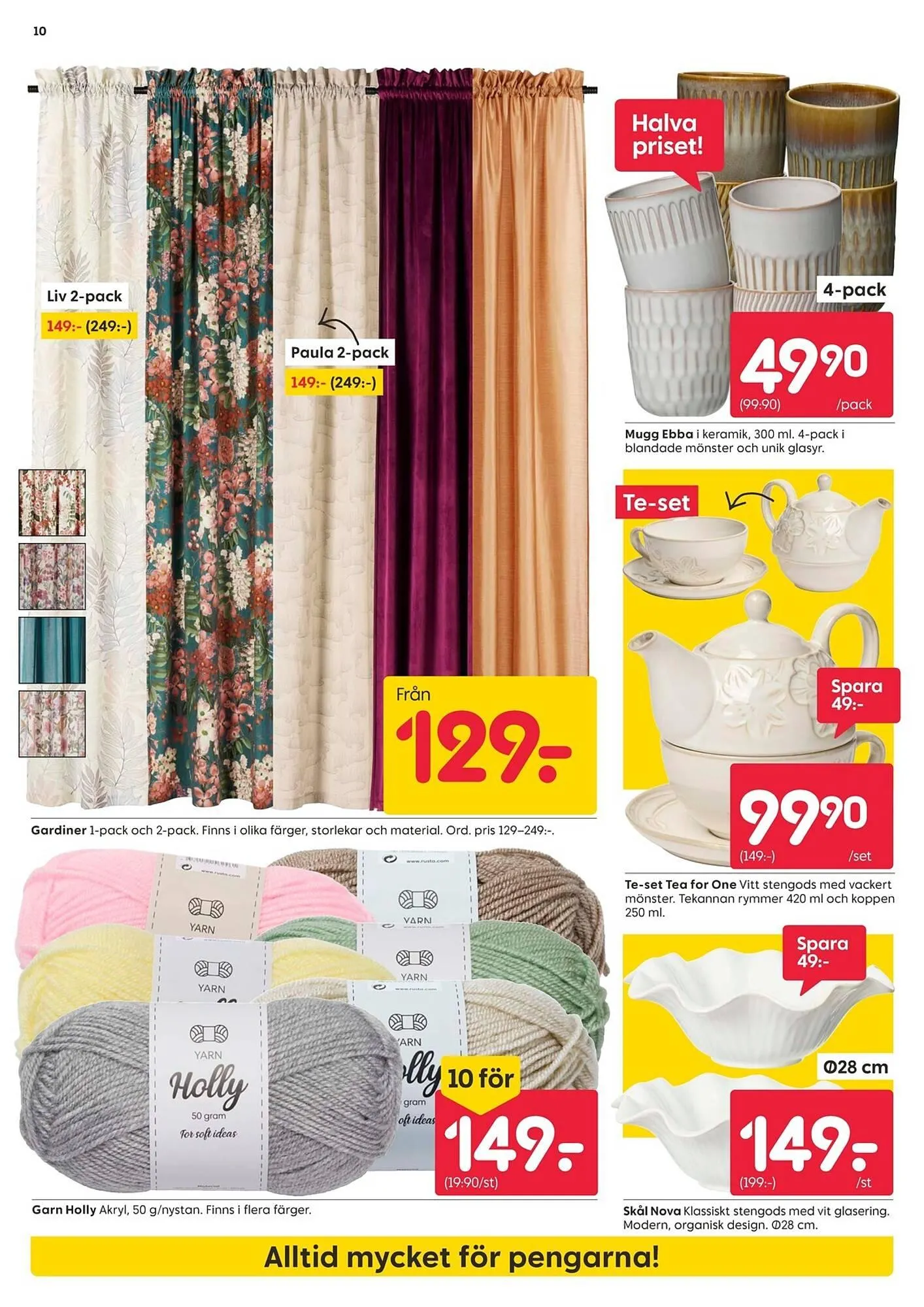 Rusta reklamblad från 1 september till 8 september 2025 - Reklamblad sidor 10
