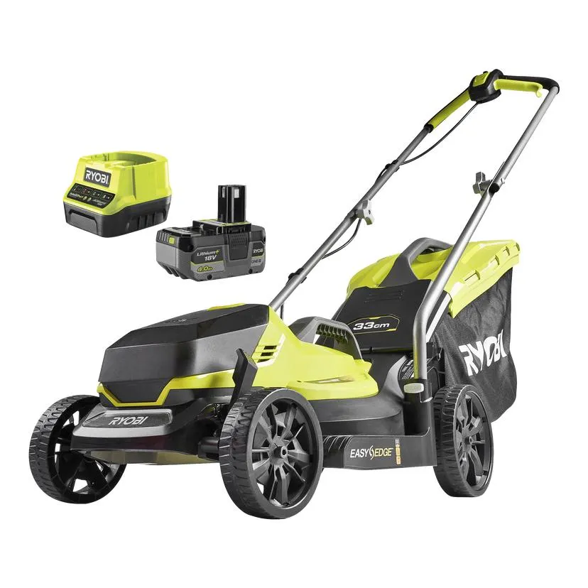 Batteridriven gräsklippare RLM1833XB40 18 V 4 Ah 33 cm