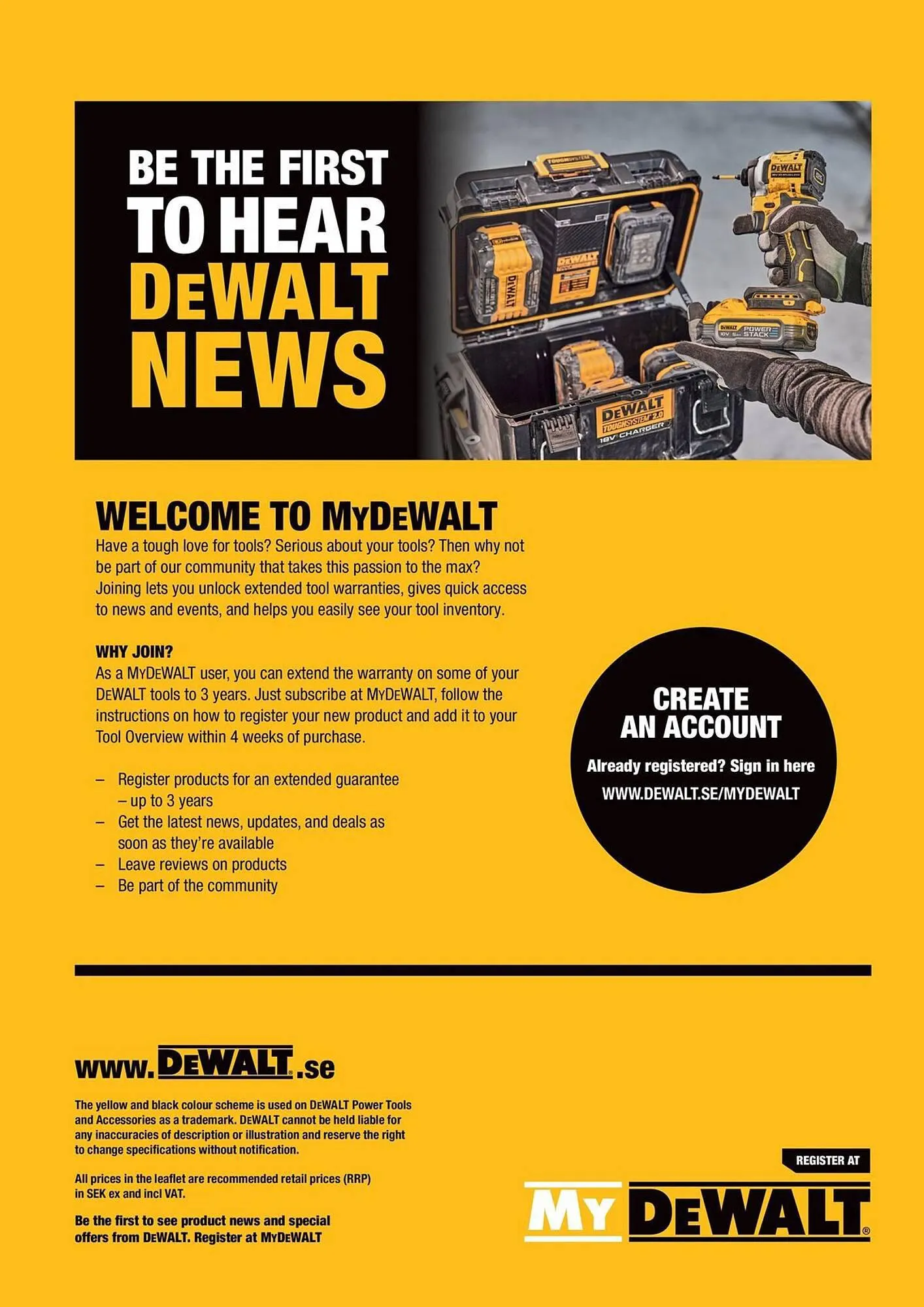 Dewalt reklamblad från 7 mars till 21 mars 2024 - Reklamblad sidor 48