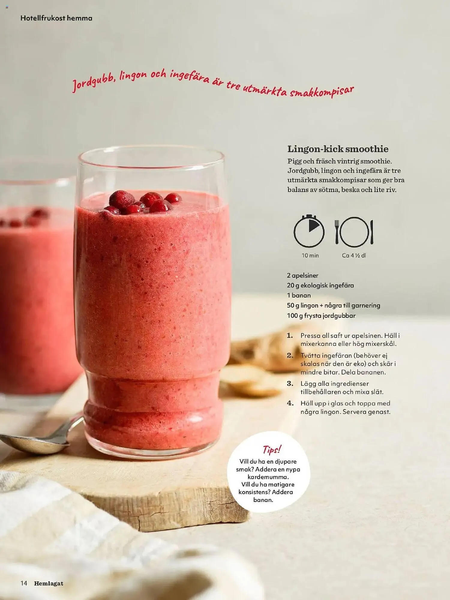 Hemköp reklamblad från 19 februari till 29 mars 2026 - Reklamblad sidor 14