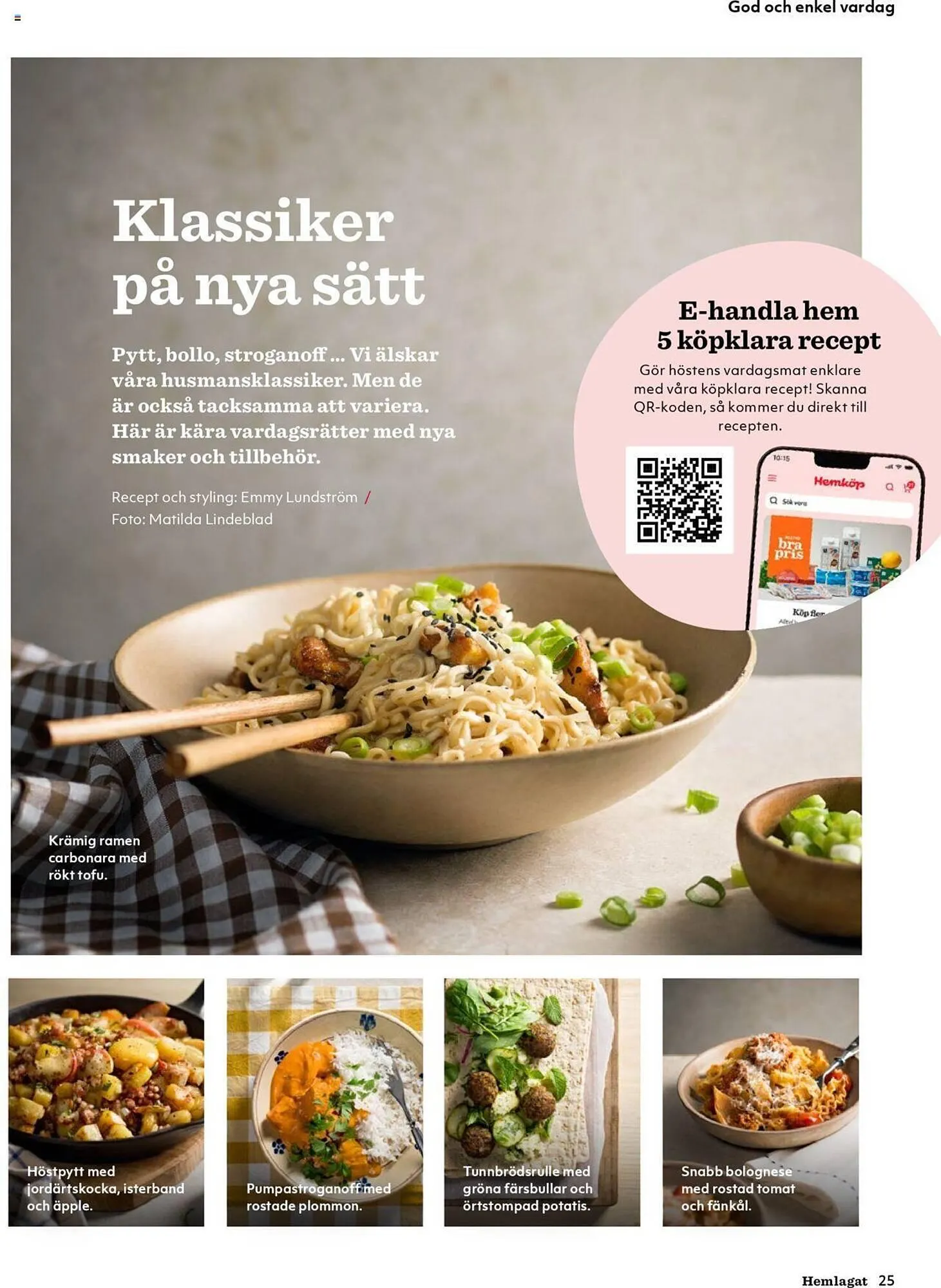 Hemköp reklamblad från 21 oktober till 31 december 2024 - Reklamblad sidor 25