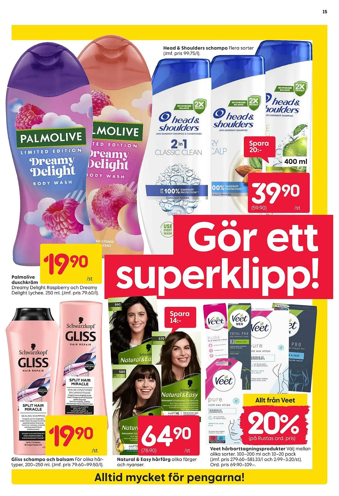 Rusta reklamblad från 22 april till 27 april 2025 - Reklamblad sidor 15
