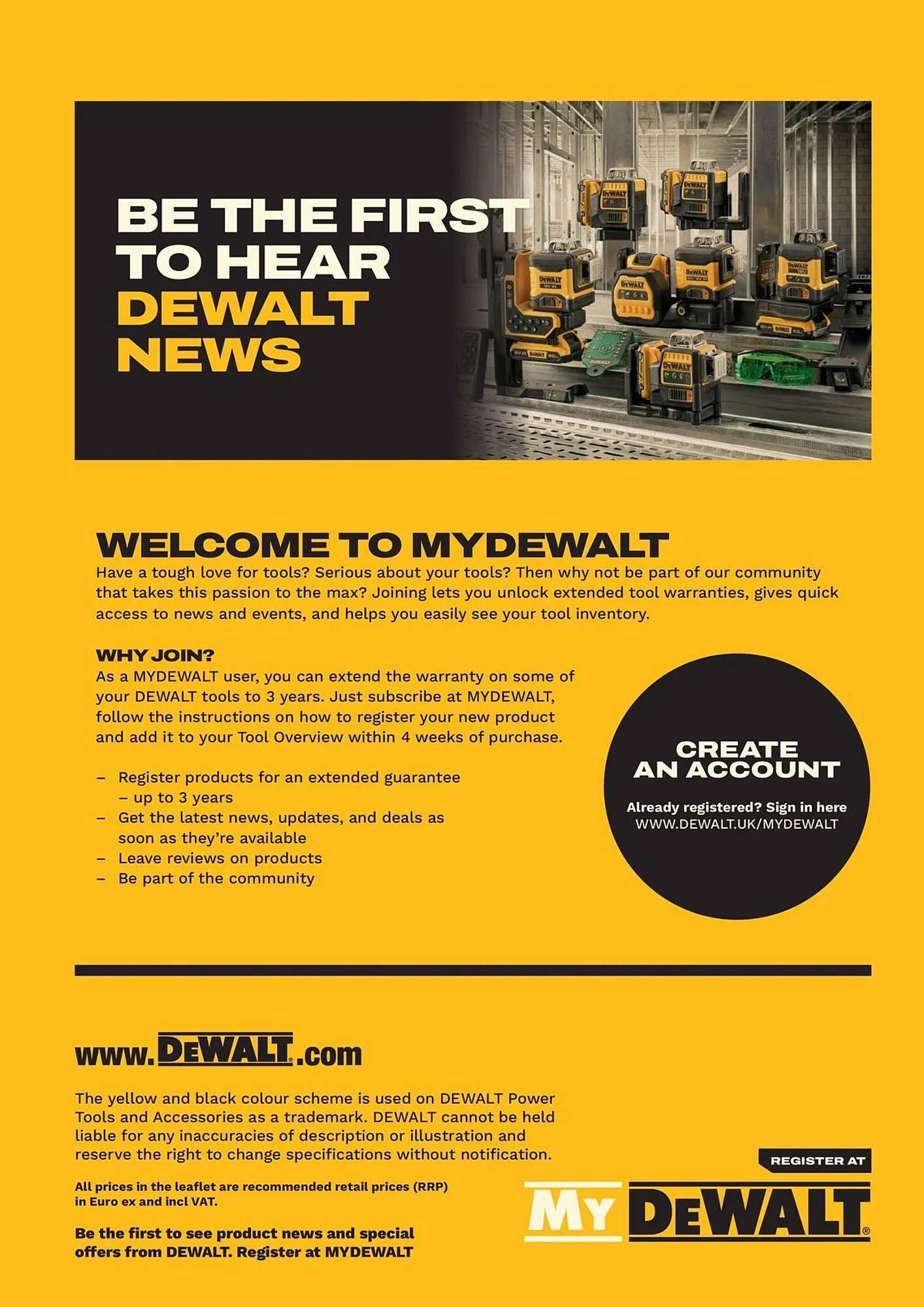 Dewalt reklamblad från 9 maj till 31 augusti 2025 - Reklamblad sidor 68