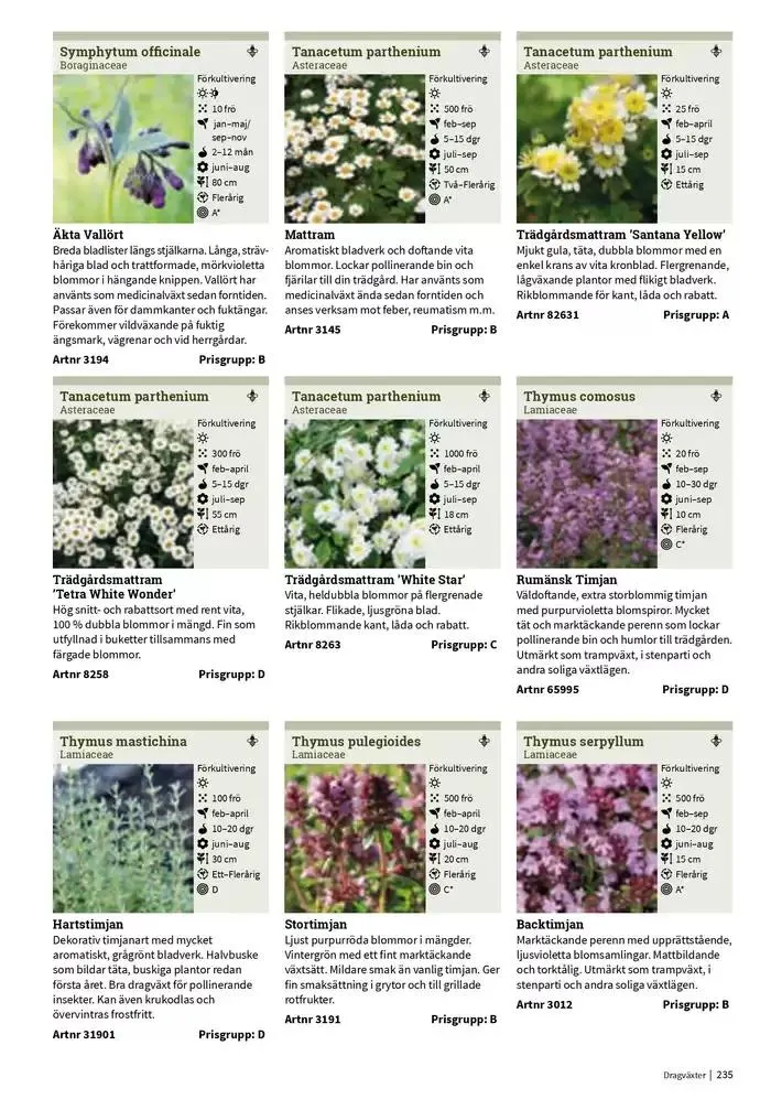 Frökatalog 2025! från 23 januari till 31 december 2025 - Reklamblad sidor 235
