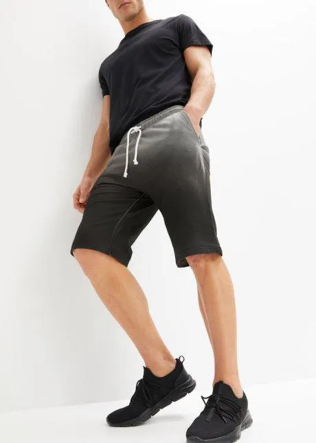 Trikåbermudas med färgskiftning