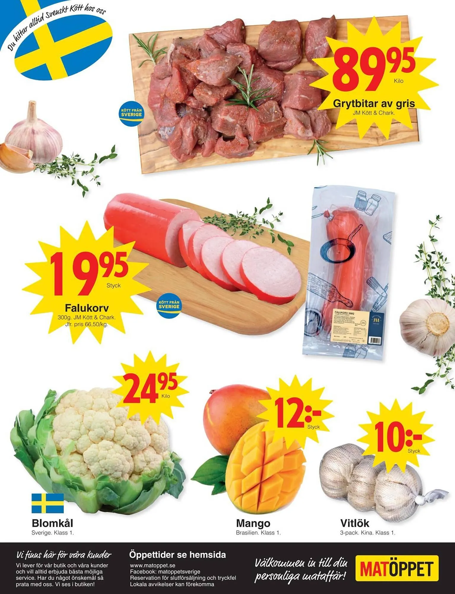Matöppet reklamblad från 6 oktober till 12 oktober 2025 - Reklamblad sidor 4