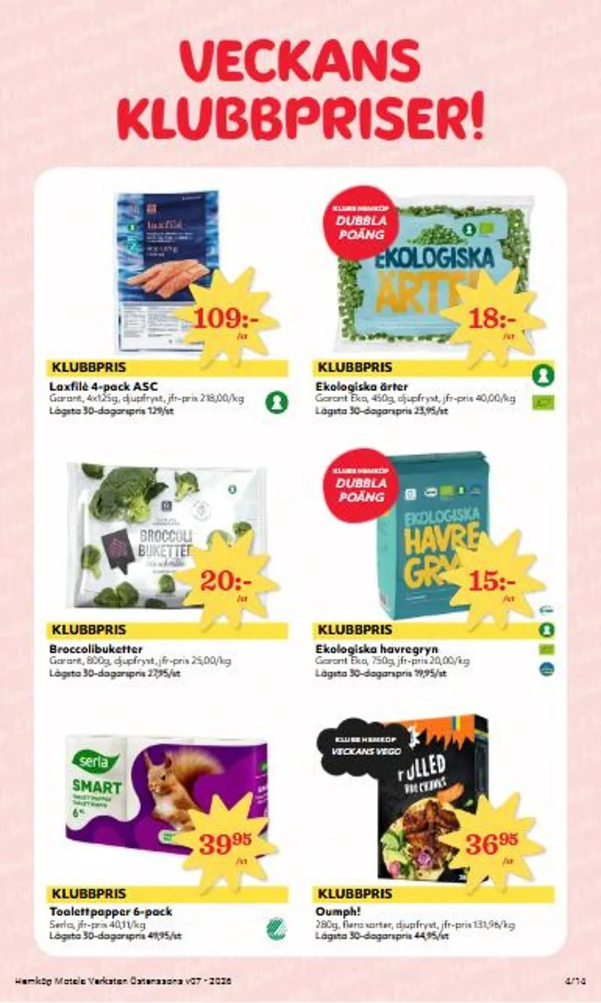 Hemköp reklamblad från 9 februari till 15 februari 2026 - Reklamblad sidor 4