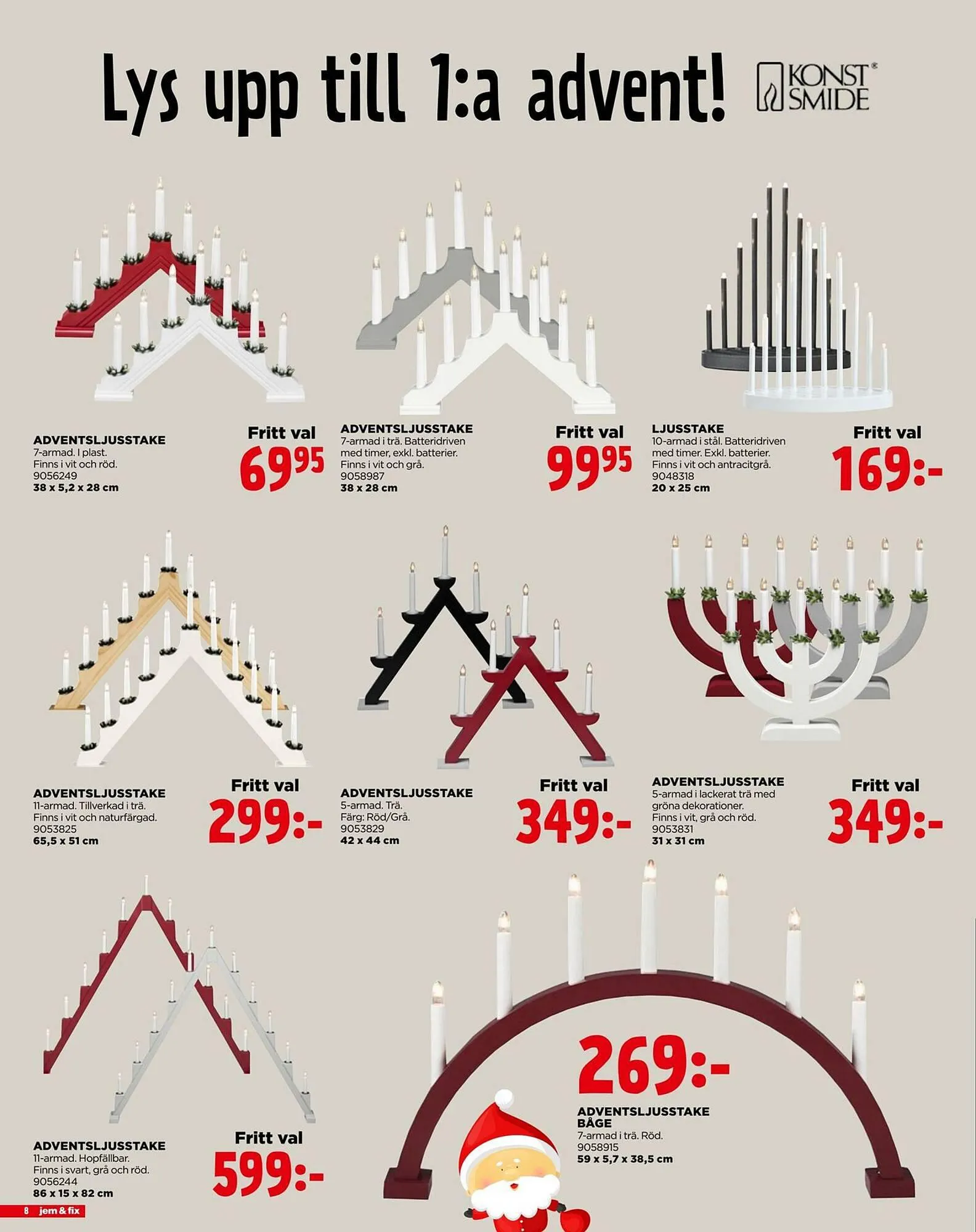Jem&Fix reklamblad från 29 oktober till 24 december 2023 - Reklamblad sidor 8