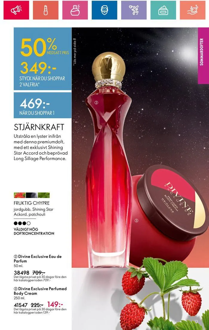 Oriflame reklamblad från 20 juni till 4 juli 2024 - Reklamblad sidor 13