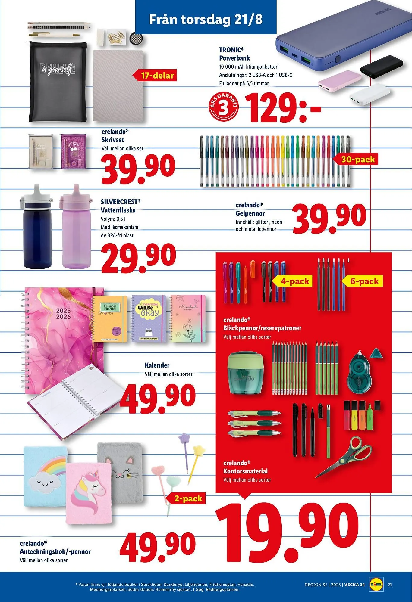 Lidl reklamblad från 18 augusti till 24 augusti 2025 - Reklamblad sidor 26